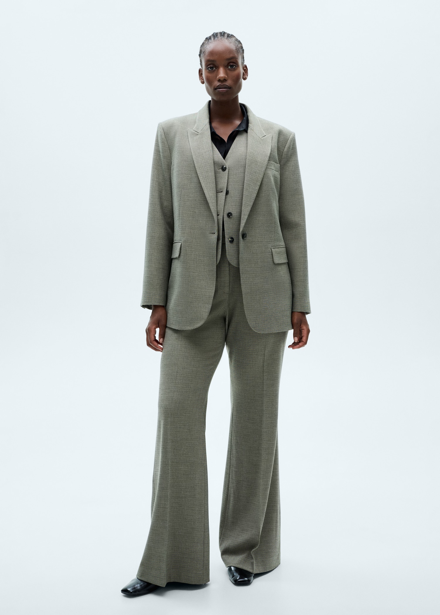 Micro-houndstooth suit jacket - Details of the article 3
