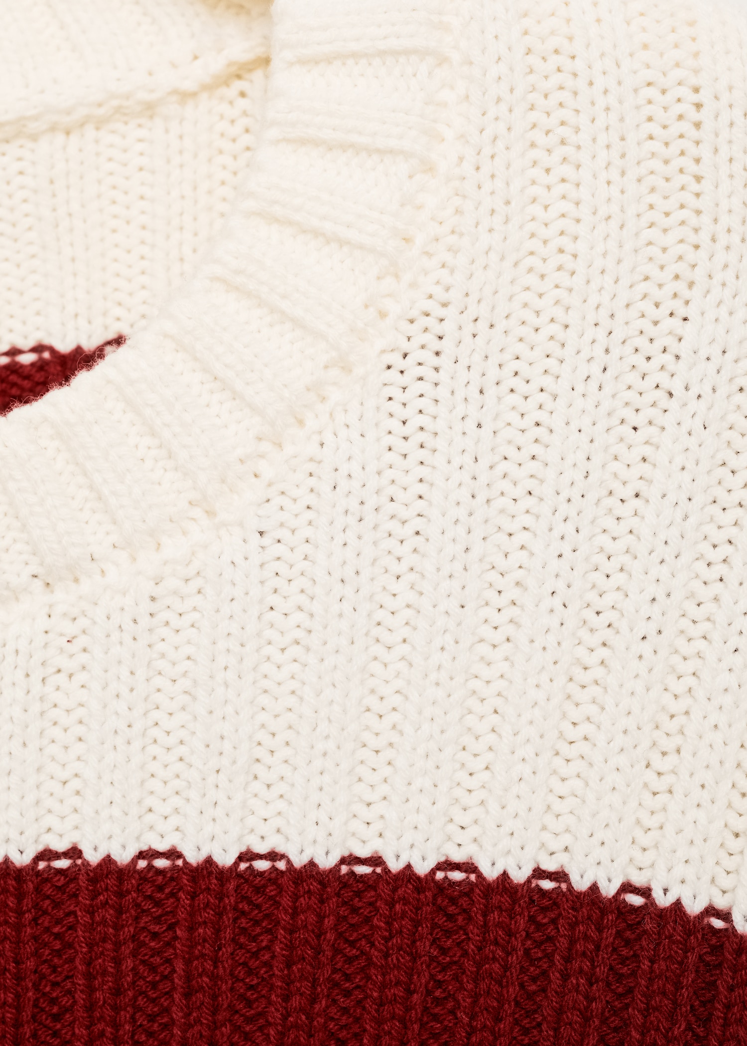 Knit striped sweater - Details of the article 8