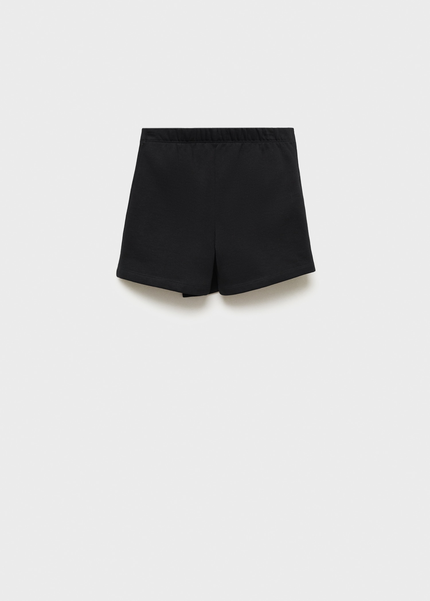 Cotton skort - Reverse of the article