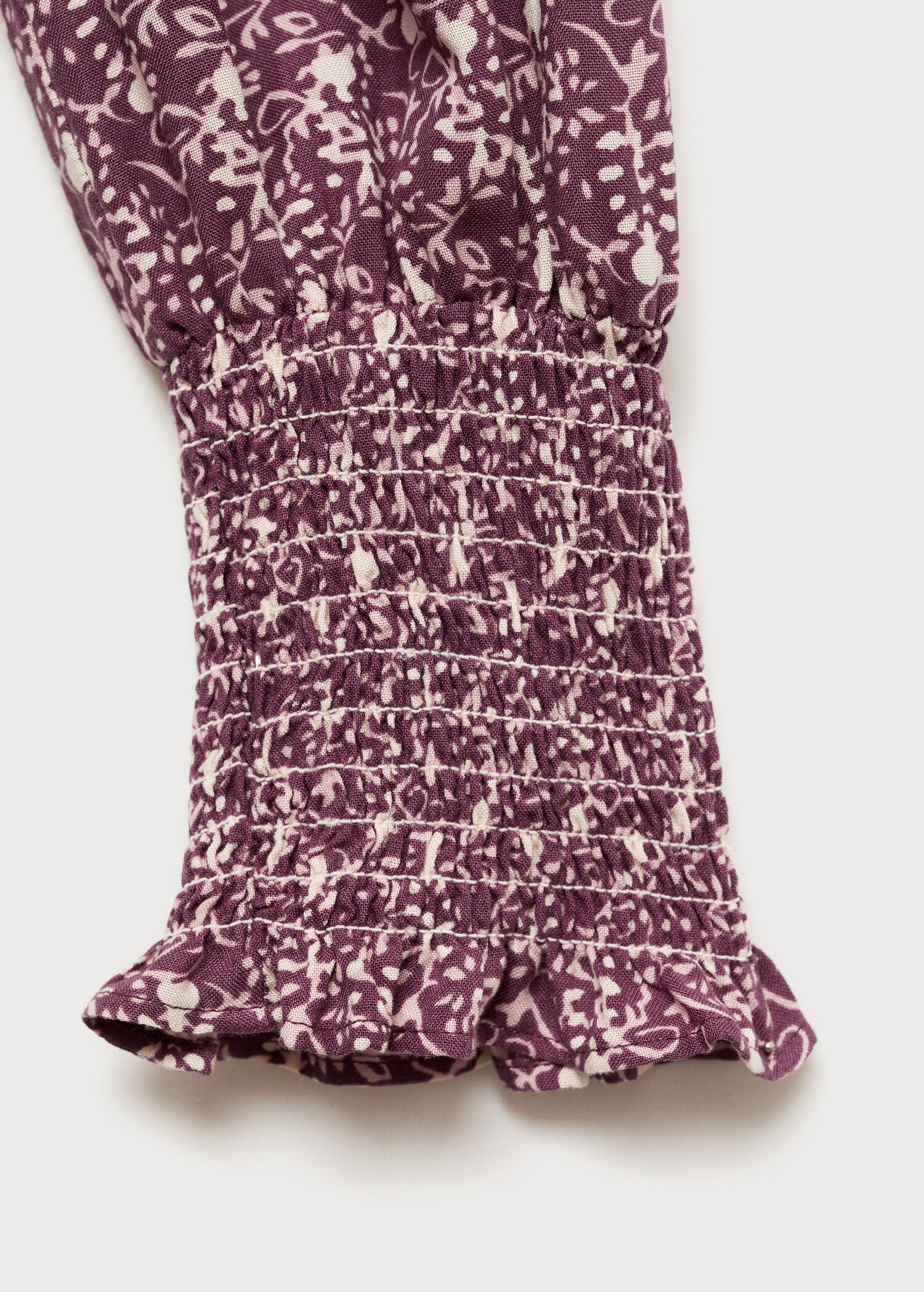 Ruched floral dress - Details of the article 8