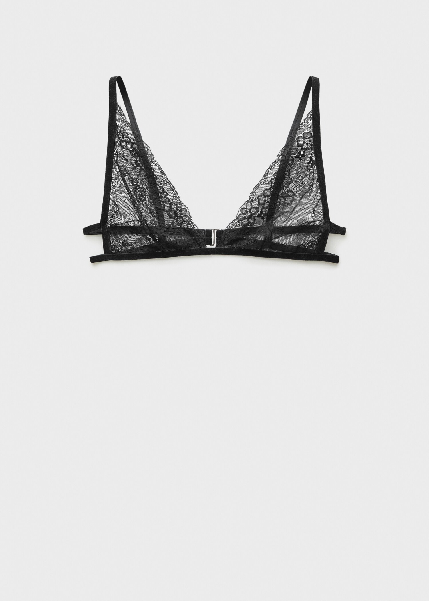 Lace triangle bra - Article without model