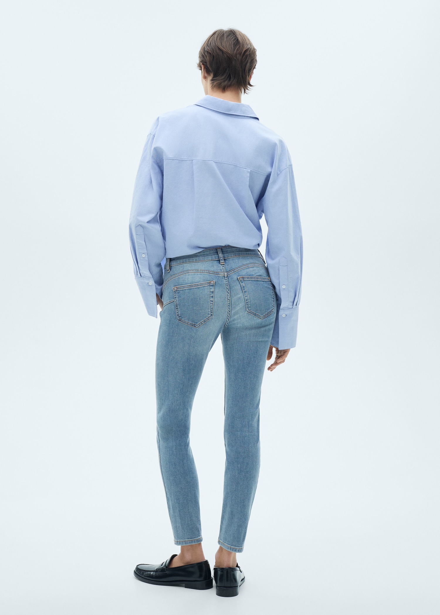 Jean Pushup skinny taille basse - Verso de l’article