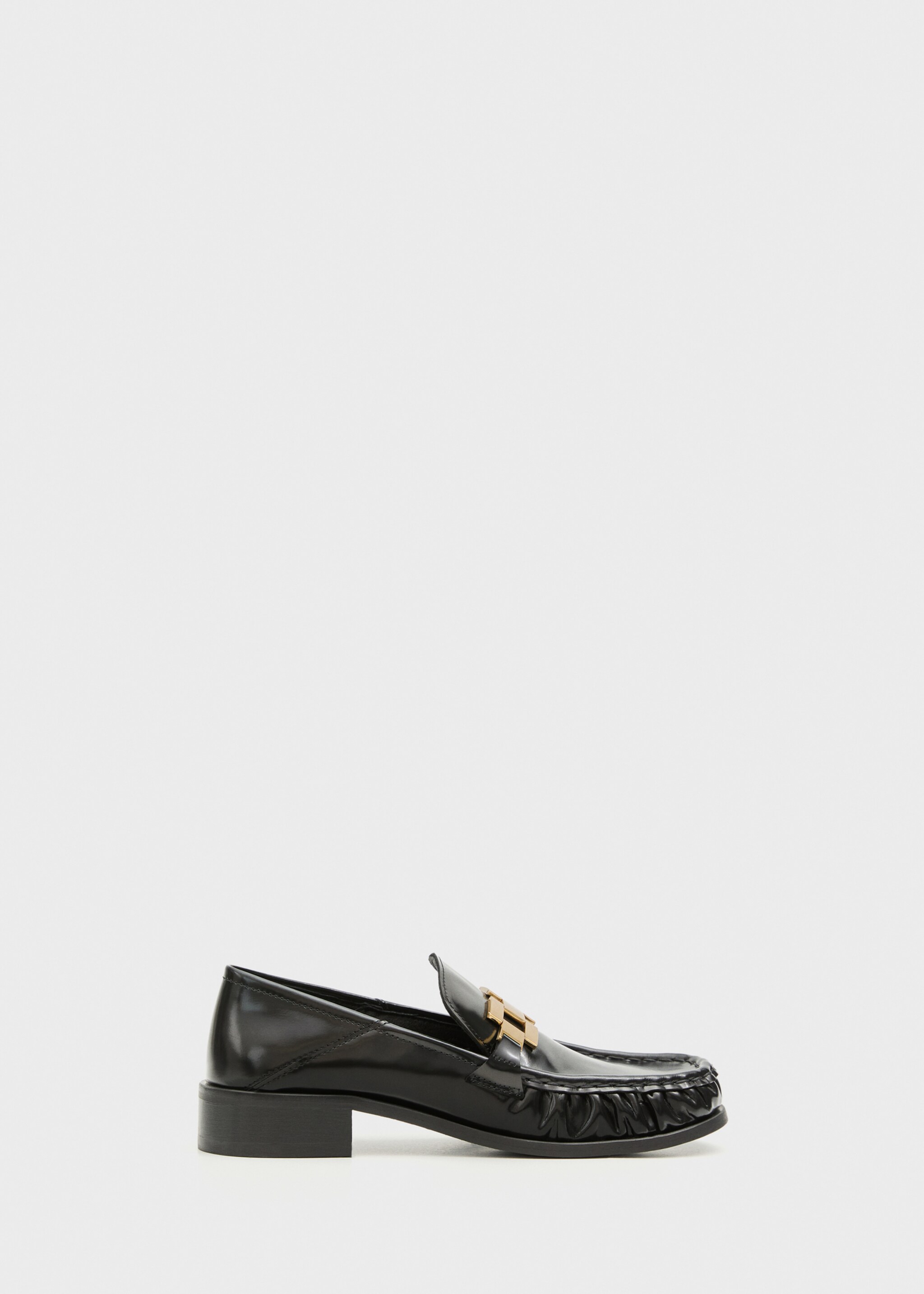 Leather shoes with metallic detail - Article without model