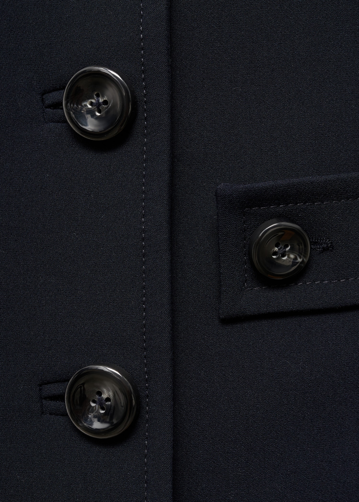 Chaqueta crop doble botonadura - Detalle del artículo 8