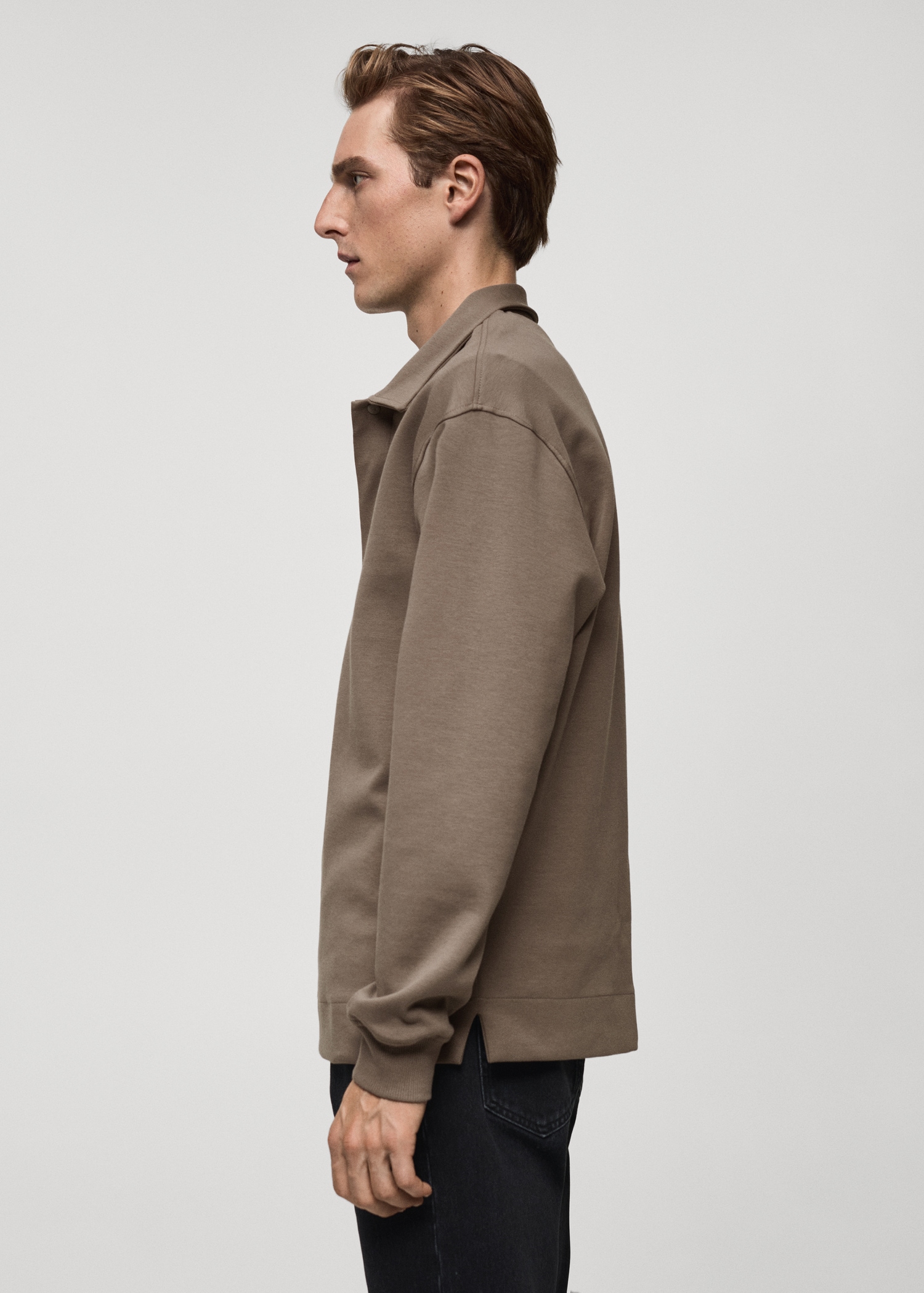 Relaxed Fit-Poloshirt aus Baumwolle - Detail des Artikels 2