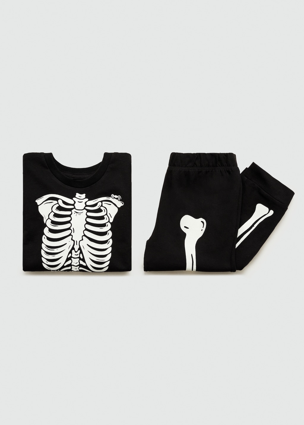 Skeleton pajamas sale