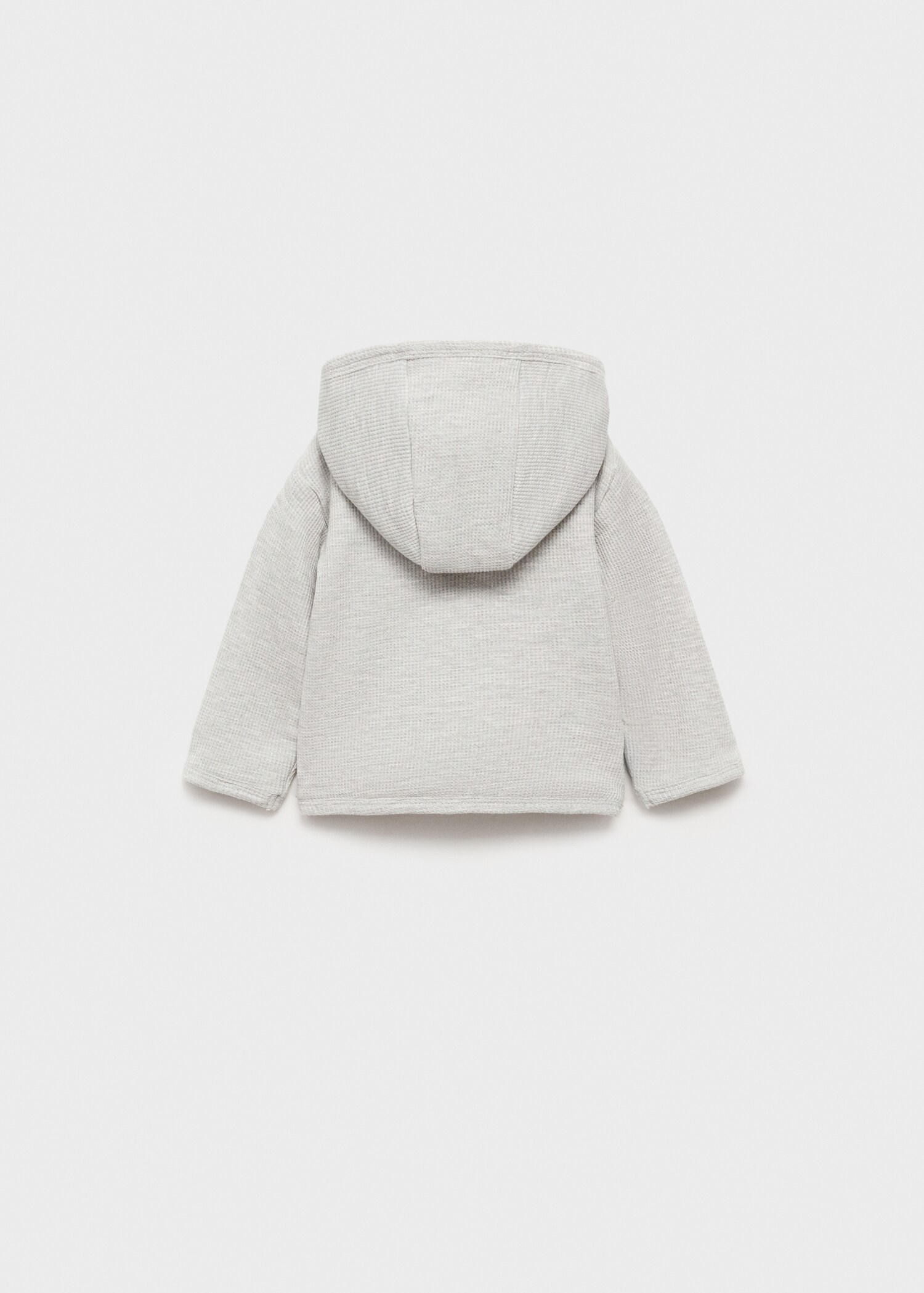 Sweat-shirt fermeture croisée - Verso de l’article