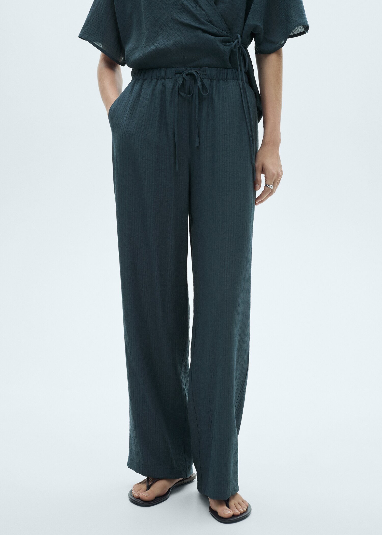 Pantalon fluide nœud - Détail de l'article 6