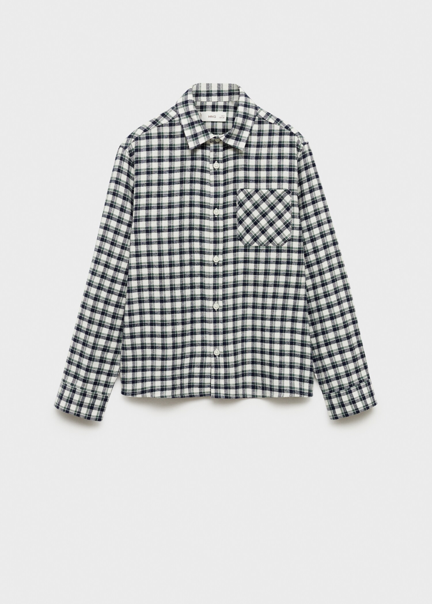 Chemise à carreaux en coton - Article sans modèle