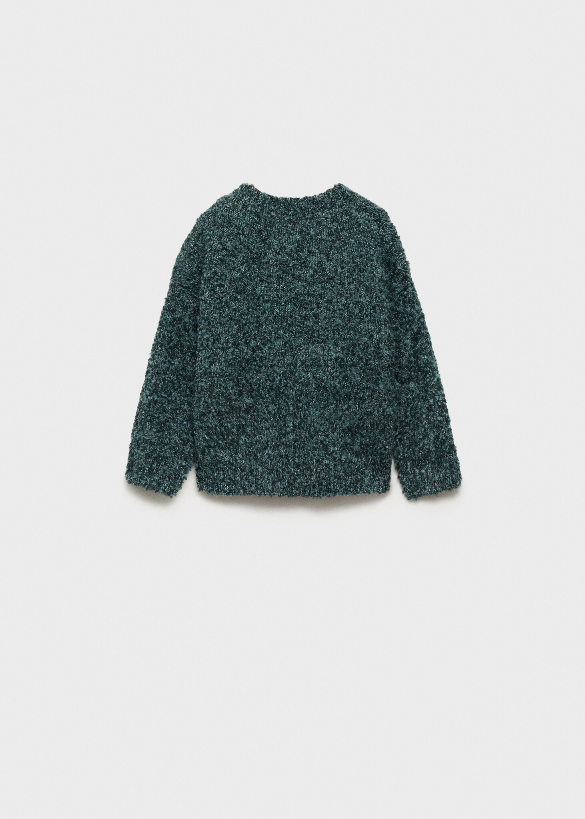 Chunky-knit sweater - Reverse of the article