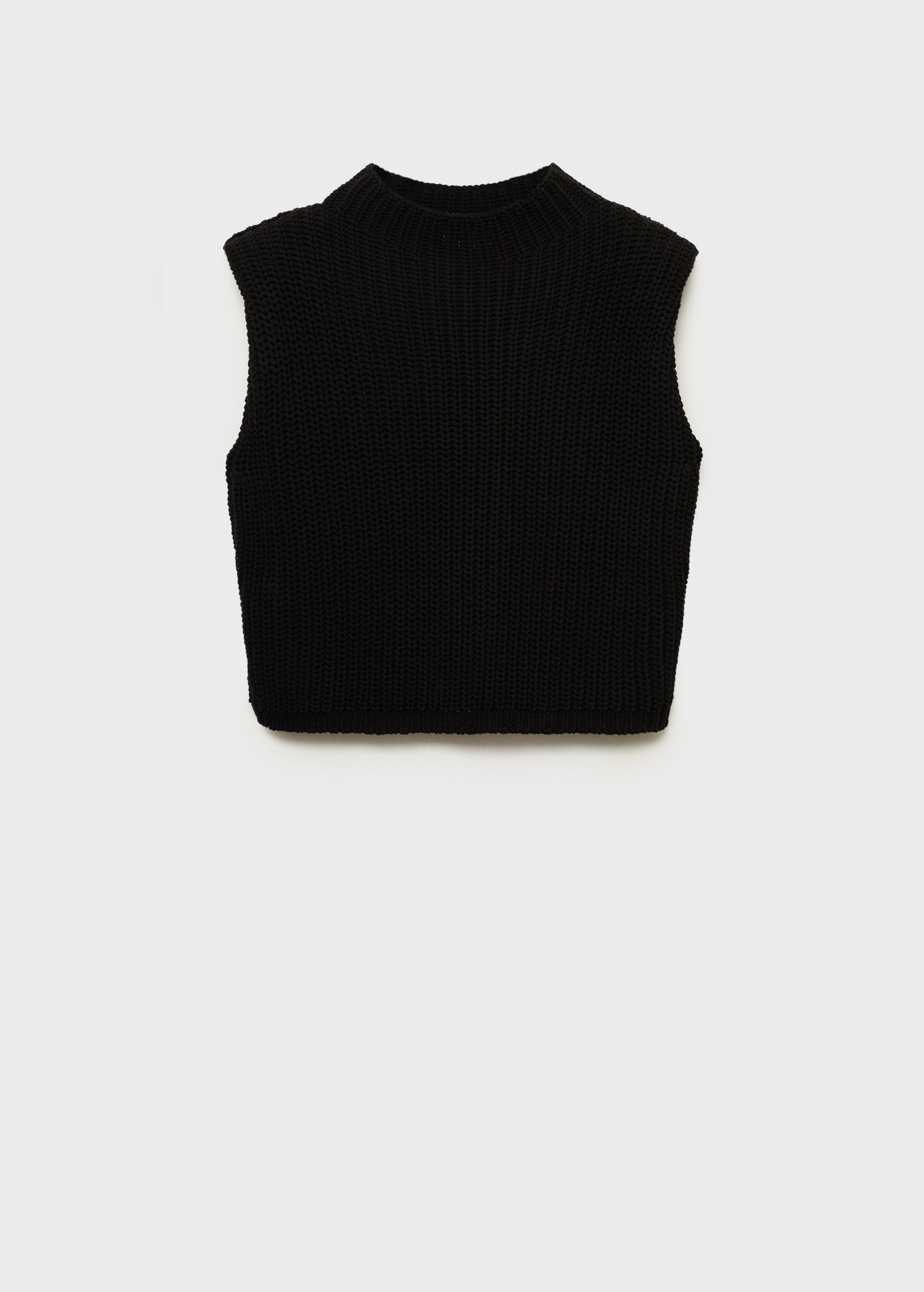 Vestido Ines Domecq Boda Sofia Palazuelo Chaleco Lana Negro Mujer