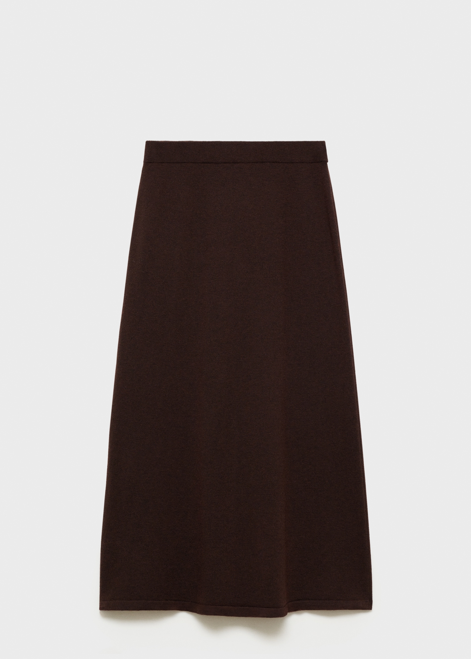 Ribbed midi skirt - Article without model