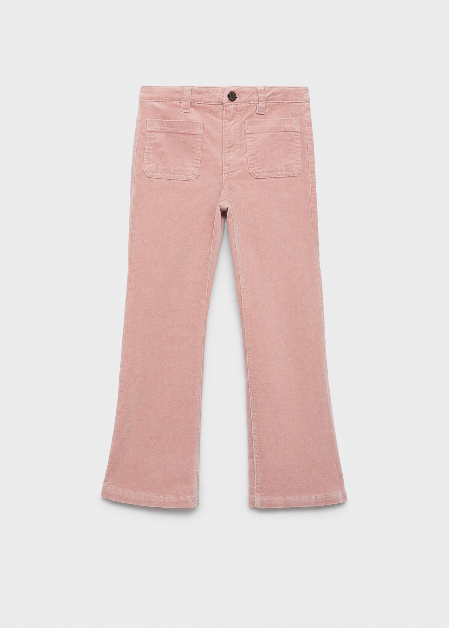 Velvet flared trousers - Article without model