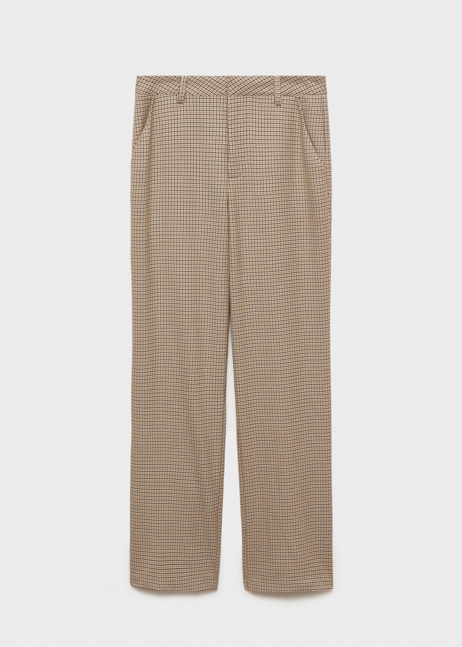 Pantalon de costume en pied-de-poule - Article sans modèle