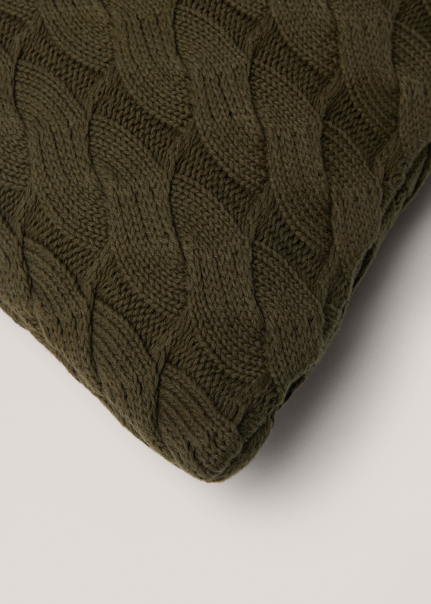 100% cotton braided knit cushion cover 17.7x17.7in - Details of the article 1
