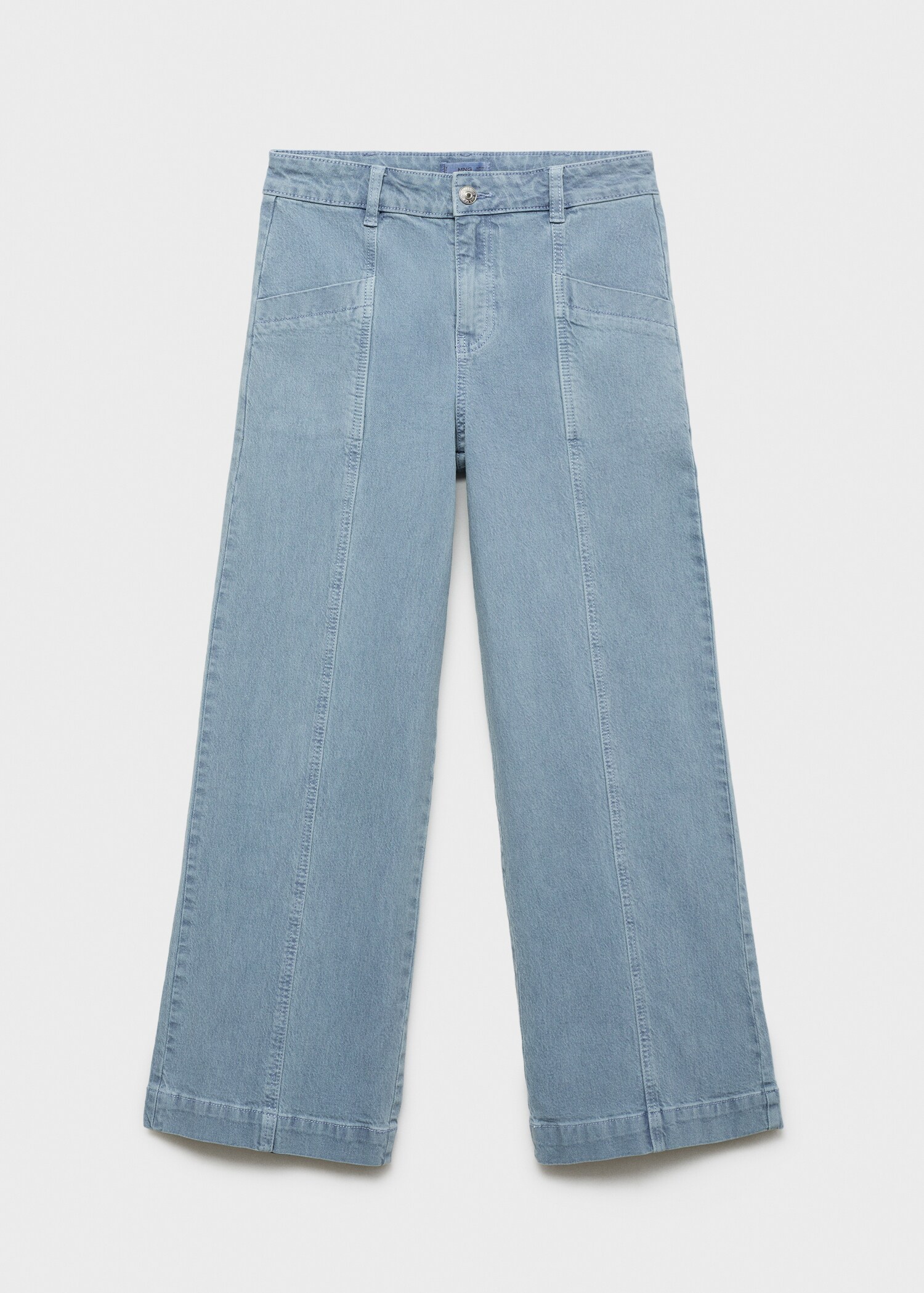 Jean style jupe-culotte poches - Article sans modèle