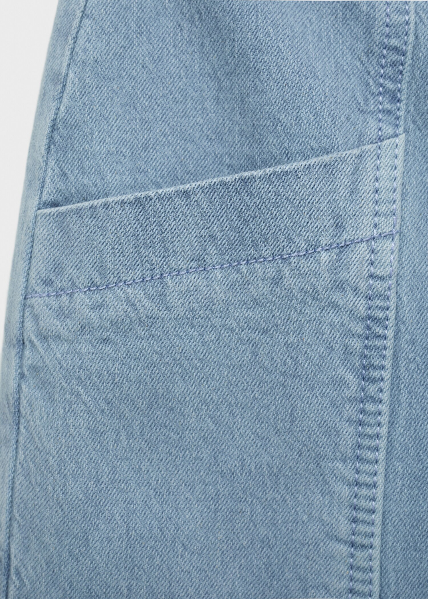 Jean style jupe-culotte poches - Détail de l'article 0
