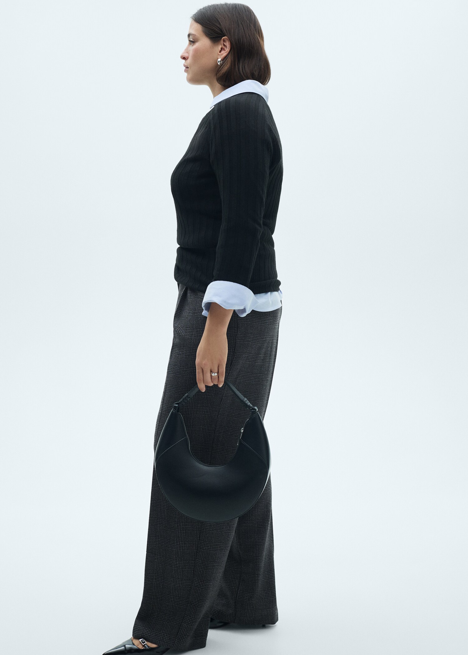 Tweed straight trousers - Details of the article 4