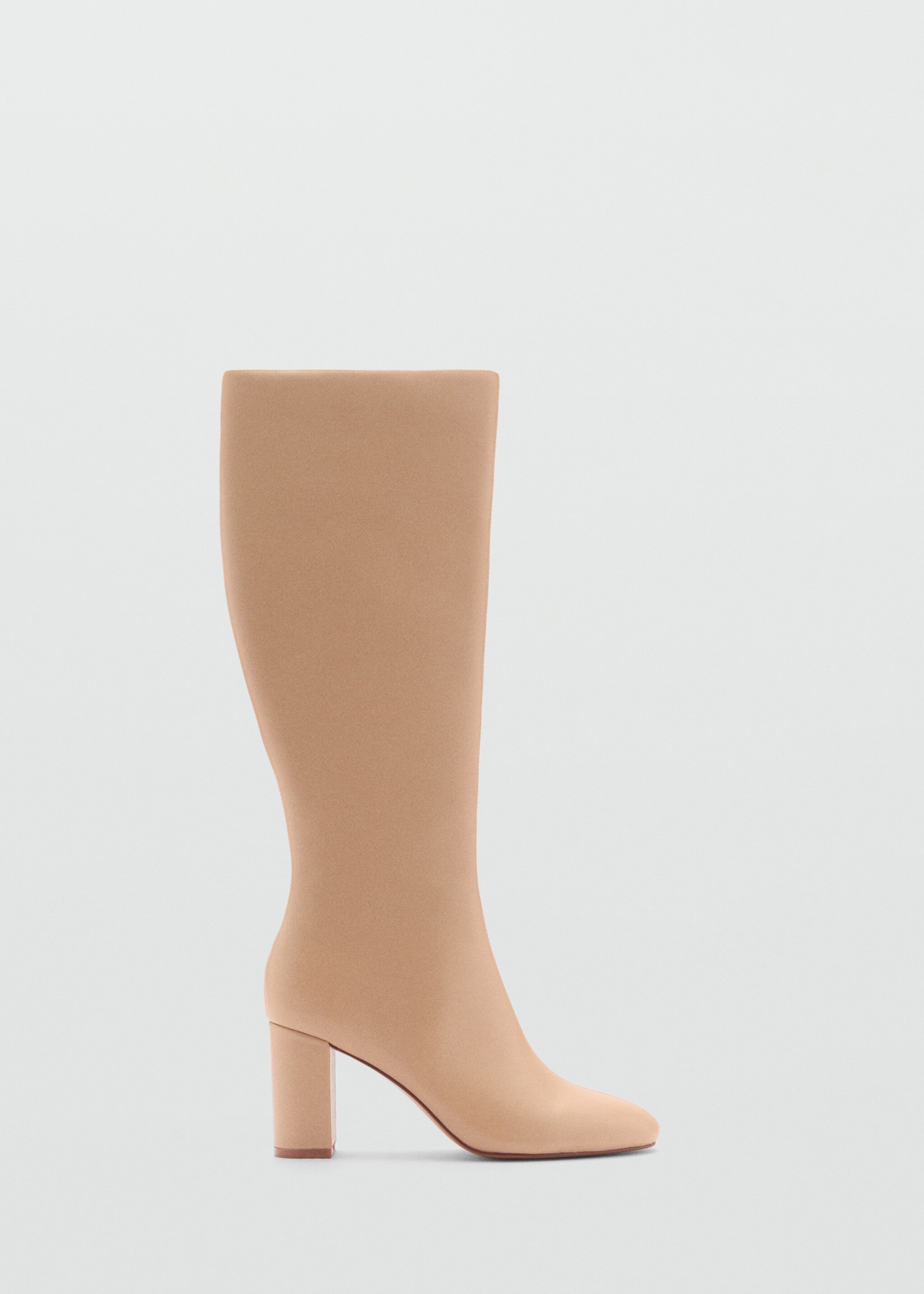 Leather boots with tall leg - Article without model
