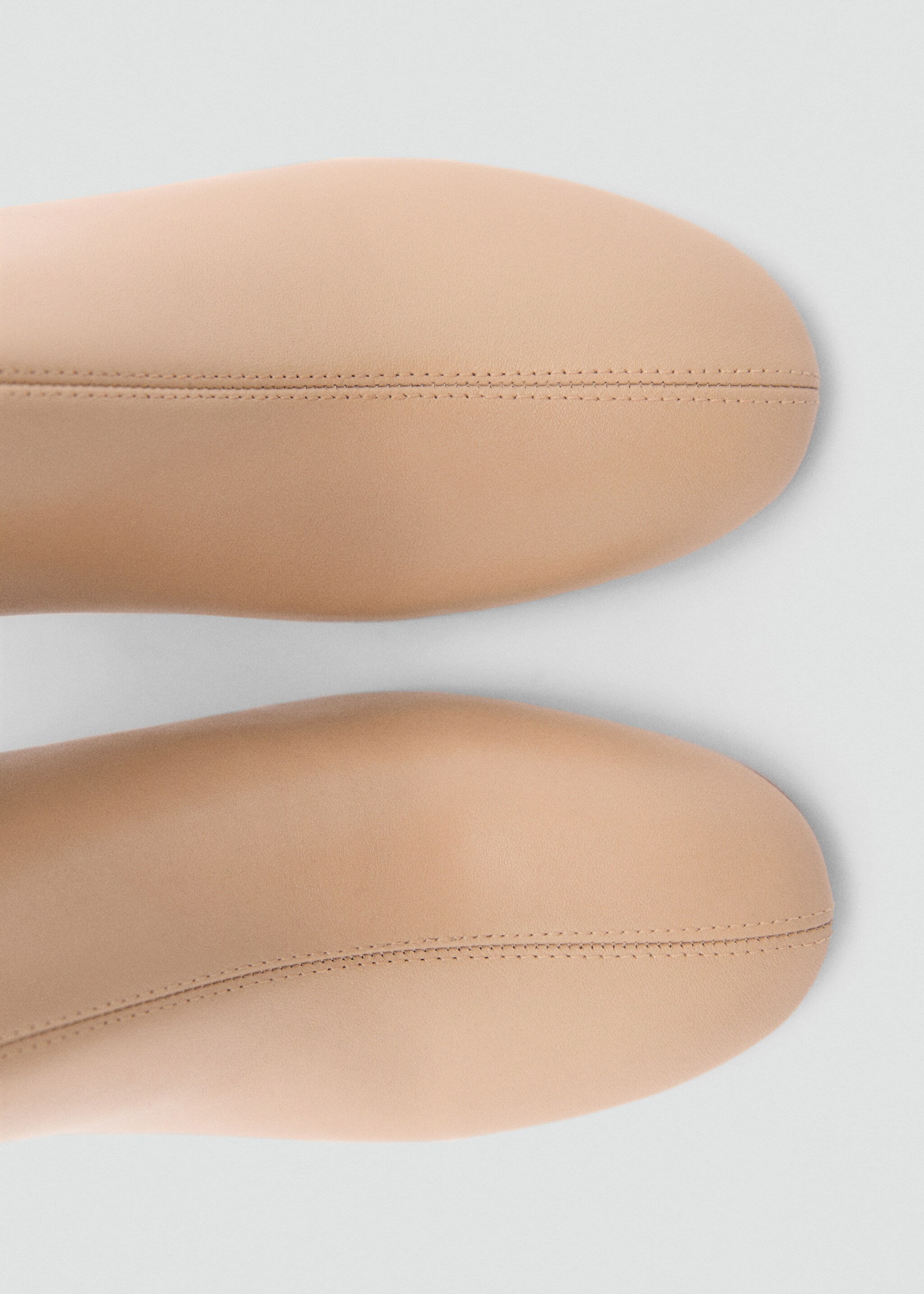 Leather boots with tall leg - Details of the article 2
