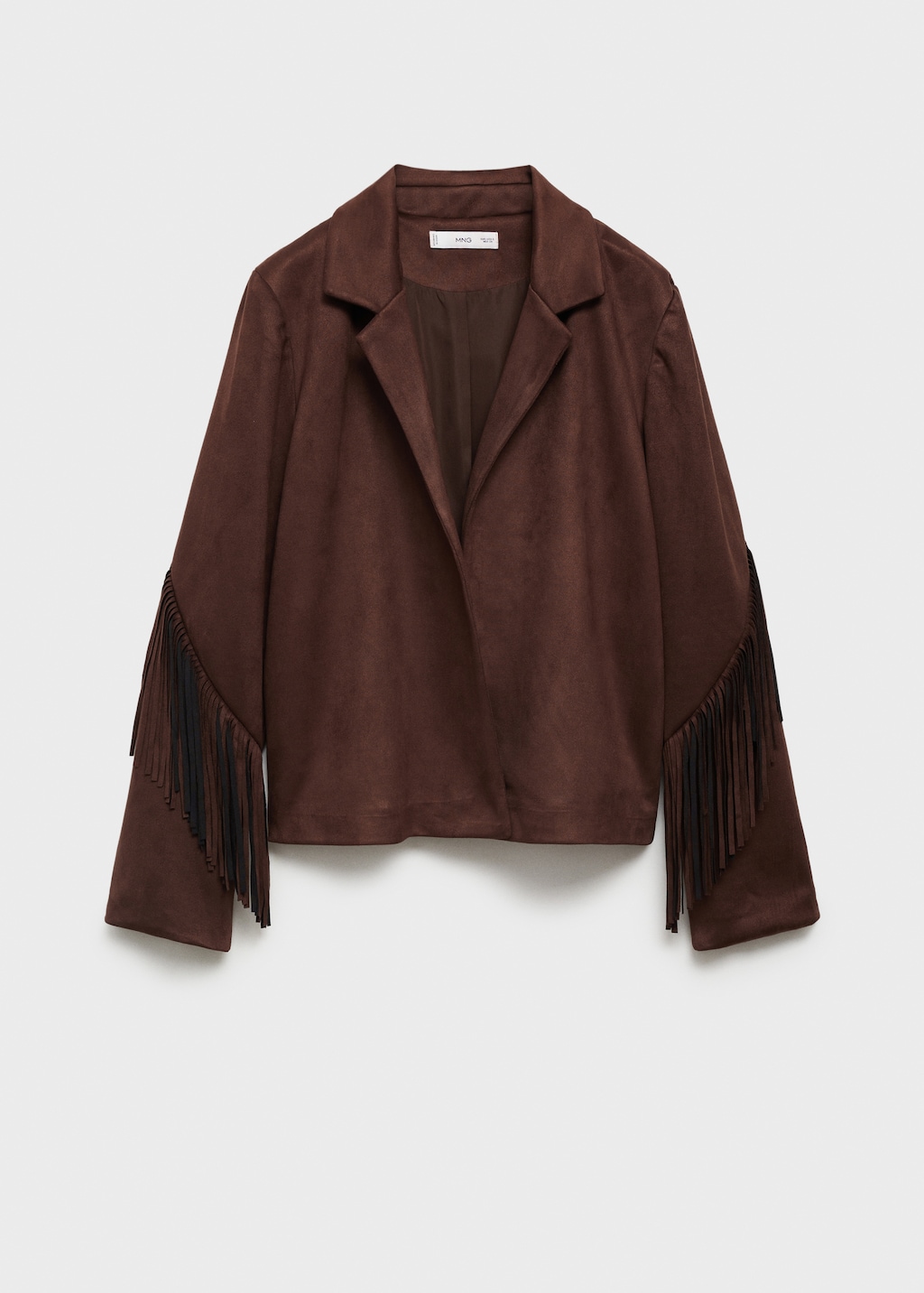Mango faux suede jacket sale