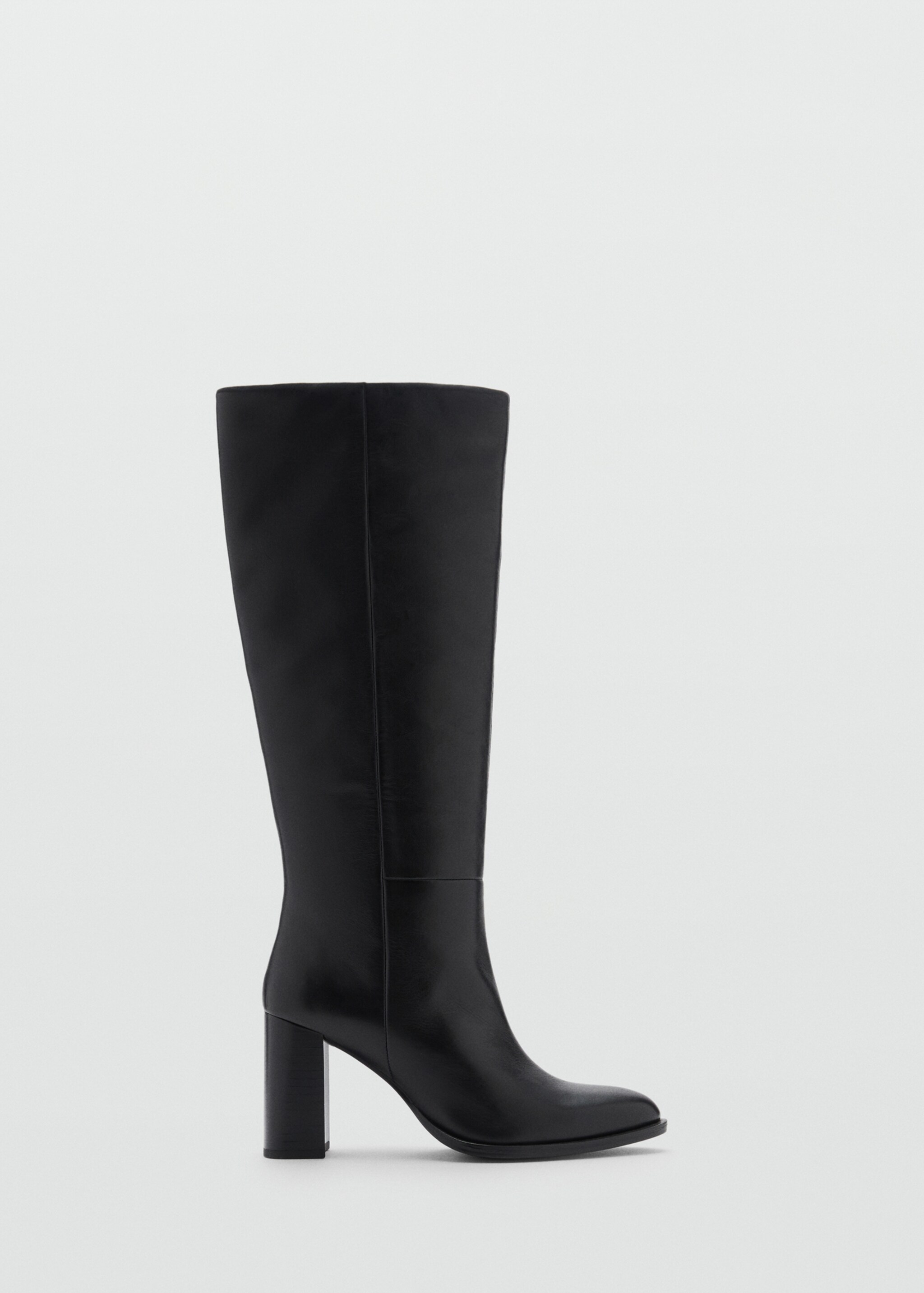 Bottes hautes talon cuir - Article sans modèle