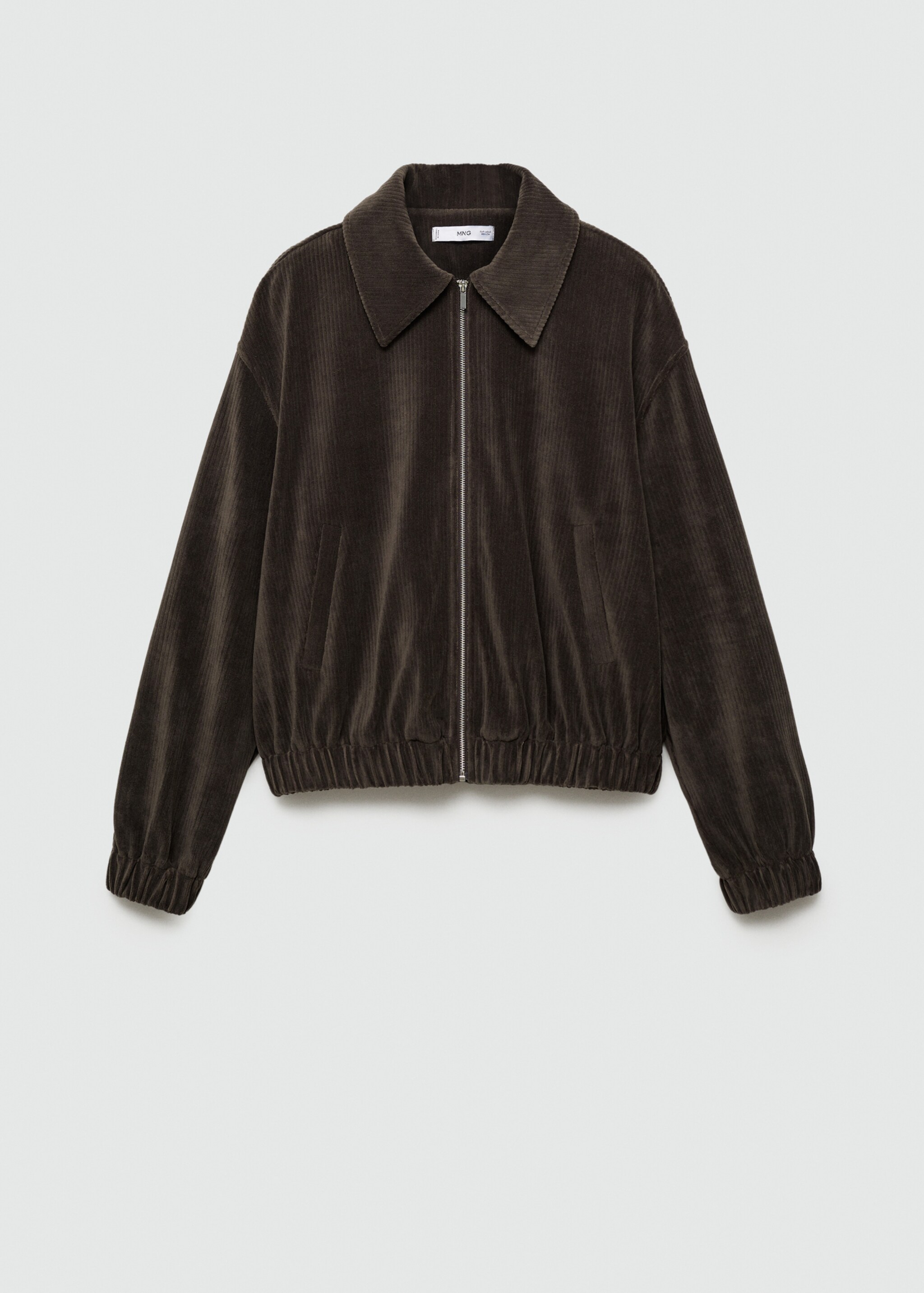 Corduroy bomber jacket - Article without model