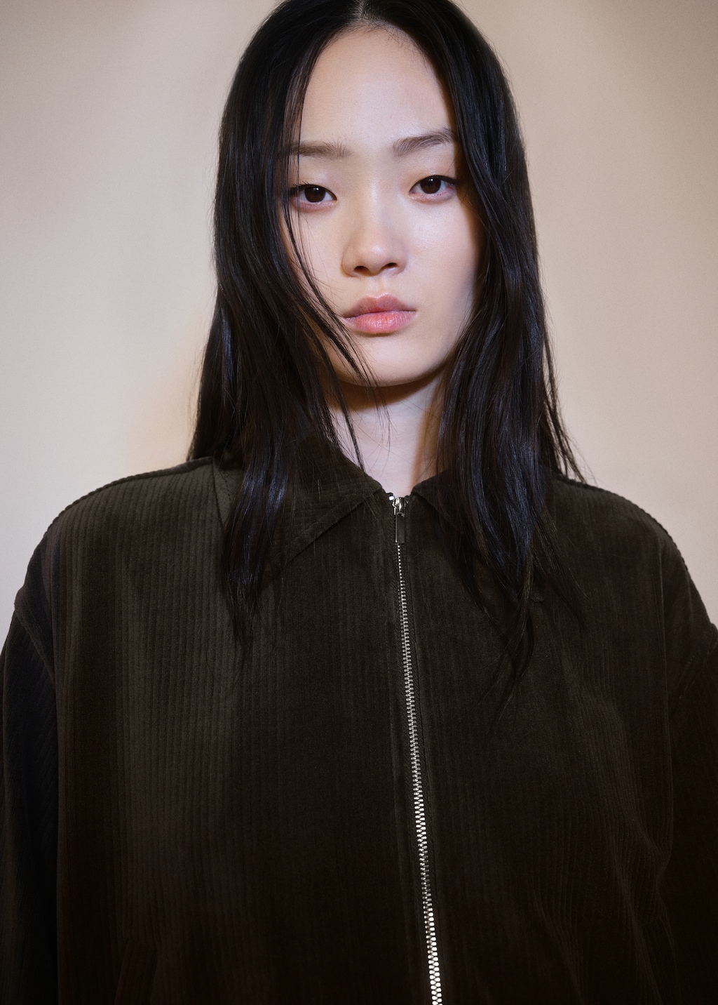 Corduroy bomber jacket Women MANGO Bermuda