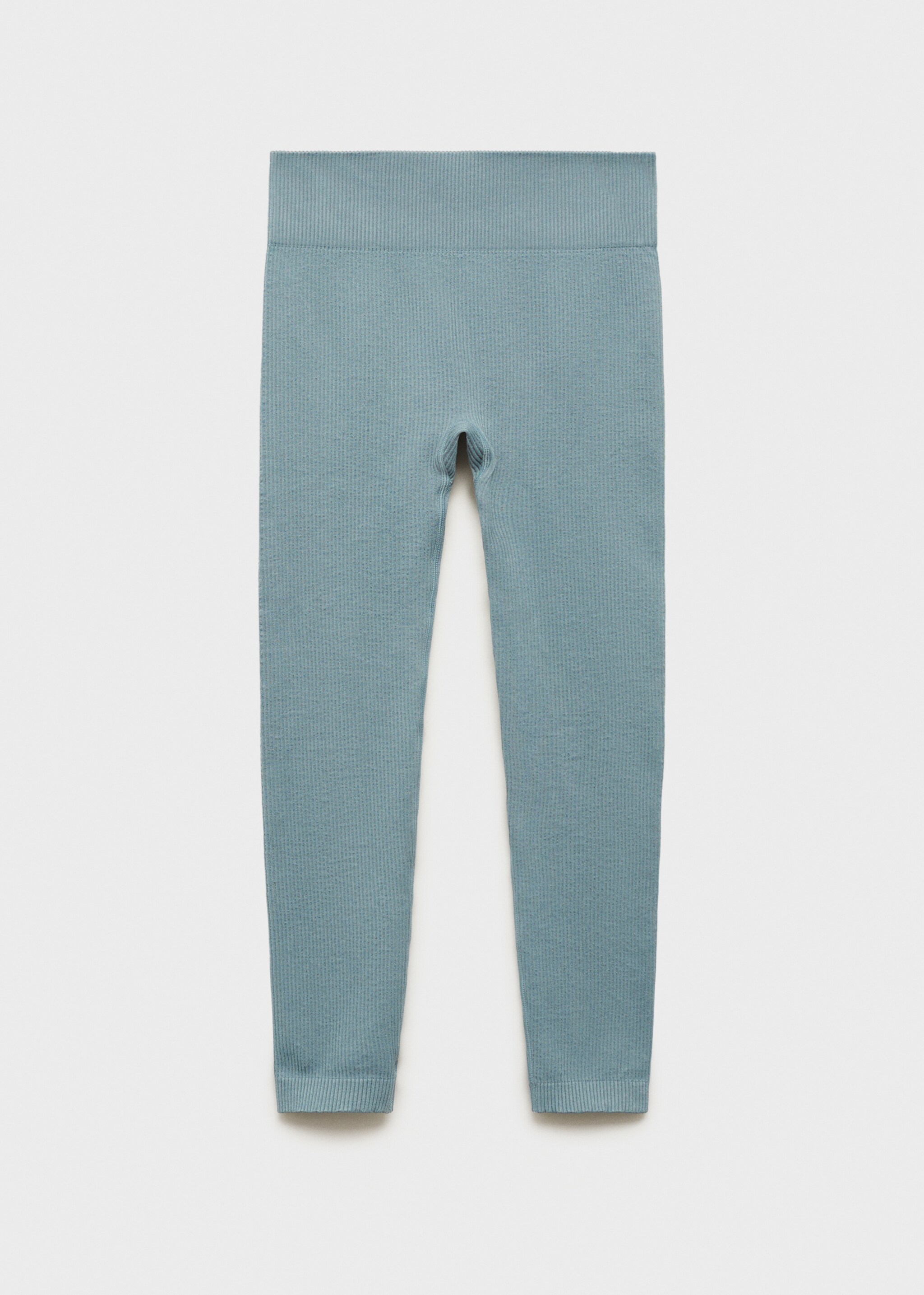 Ribbed sports leggings - Article without model