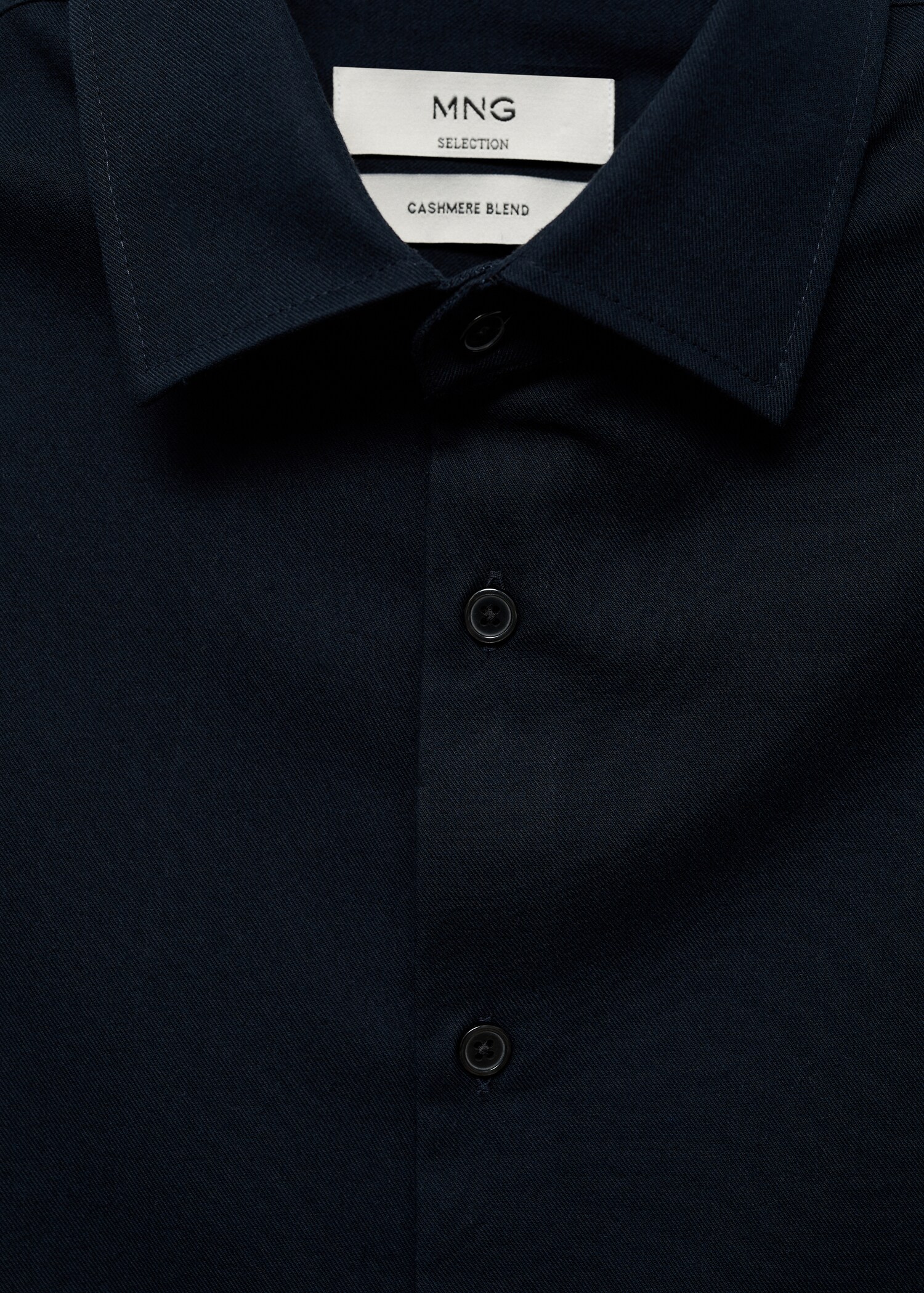 Camisa traje cashmere y algodón  - Detalle del artículo 8