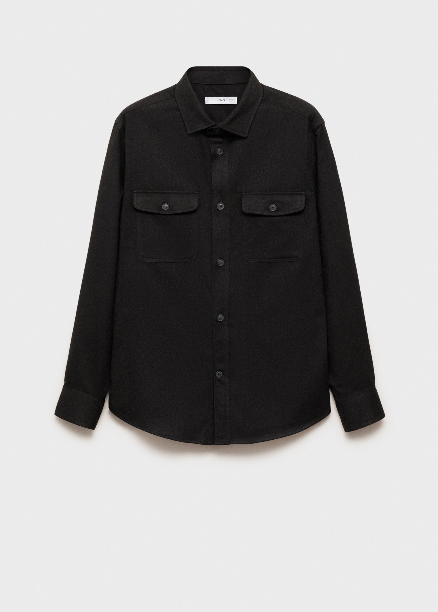 Surchemise flanelle regular-fit poches - Article sans modèle