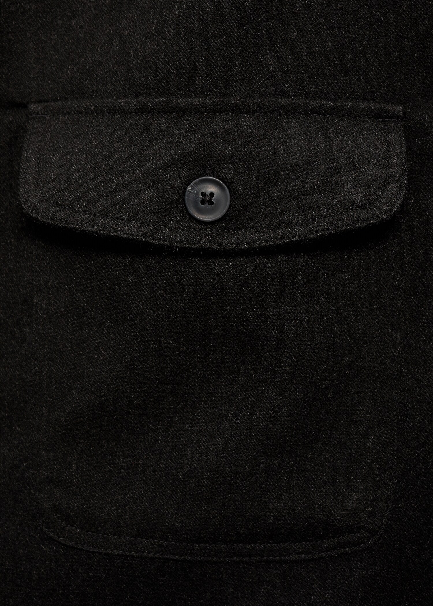 Surchemise flanelle regular-fit poches - Détail de l'article 0