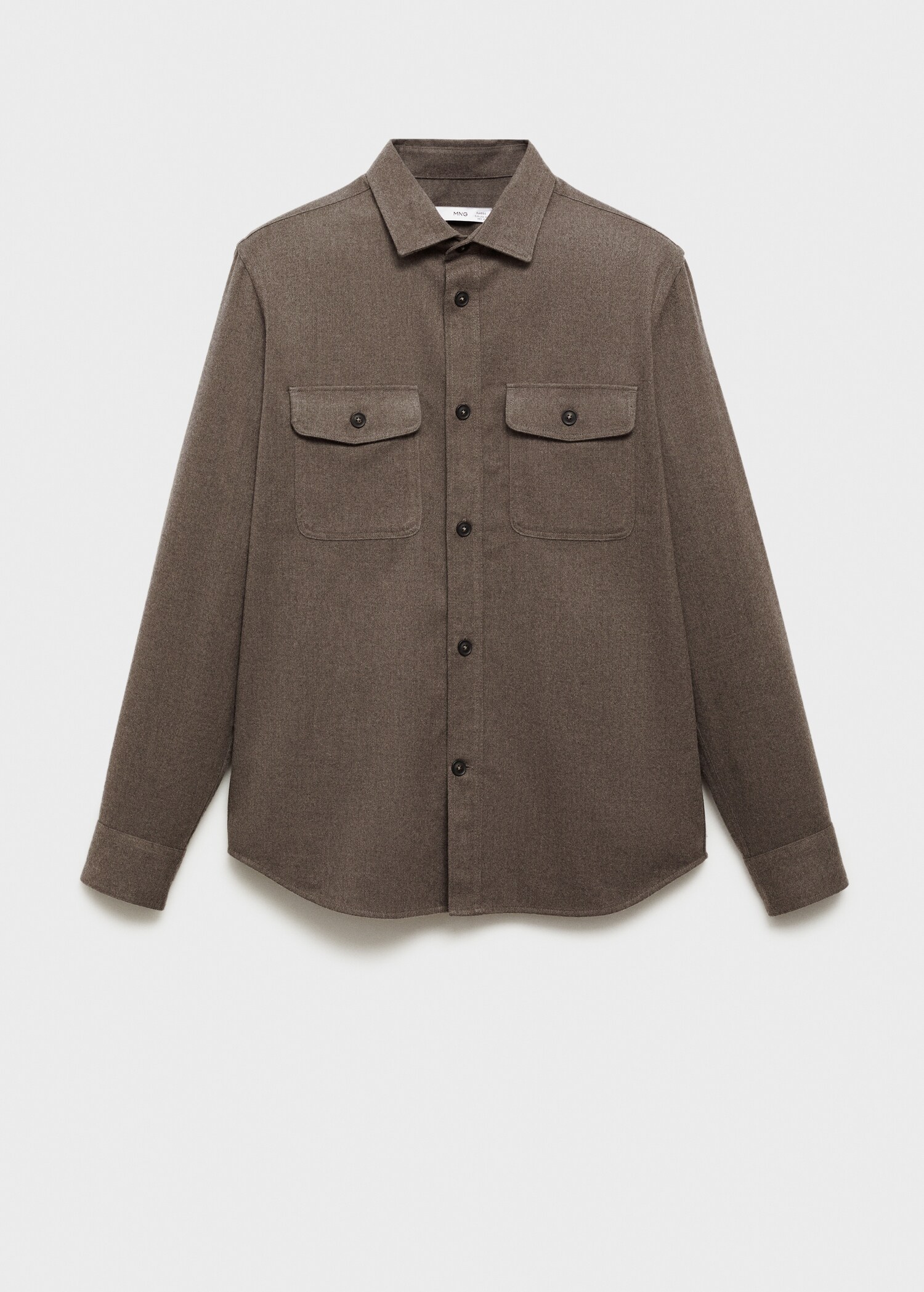 Surchemise flanelle regular-fit poches - Article sans modèle