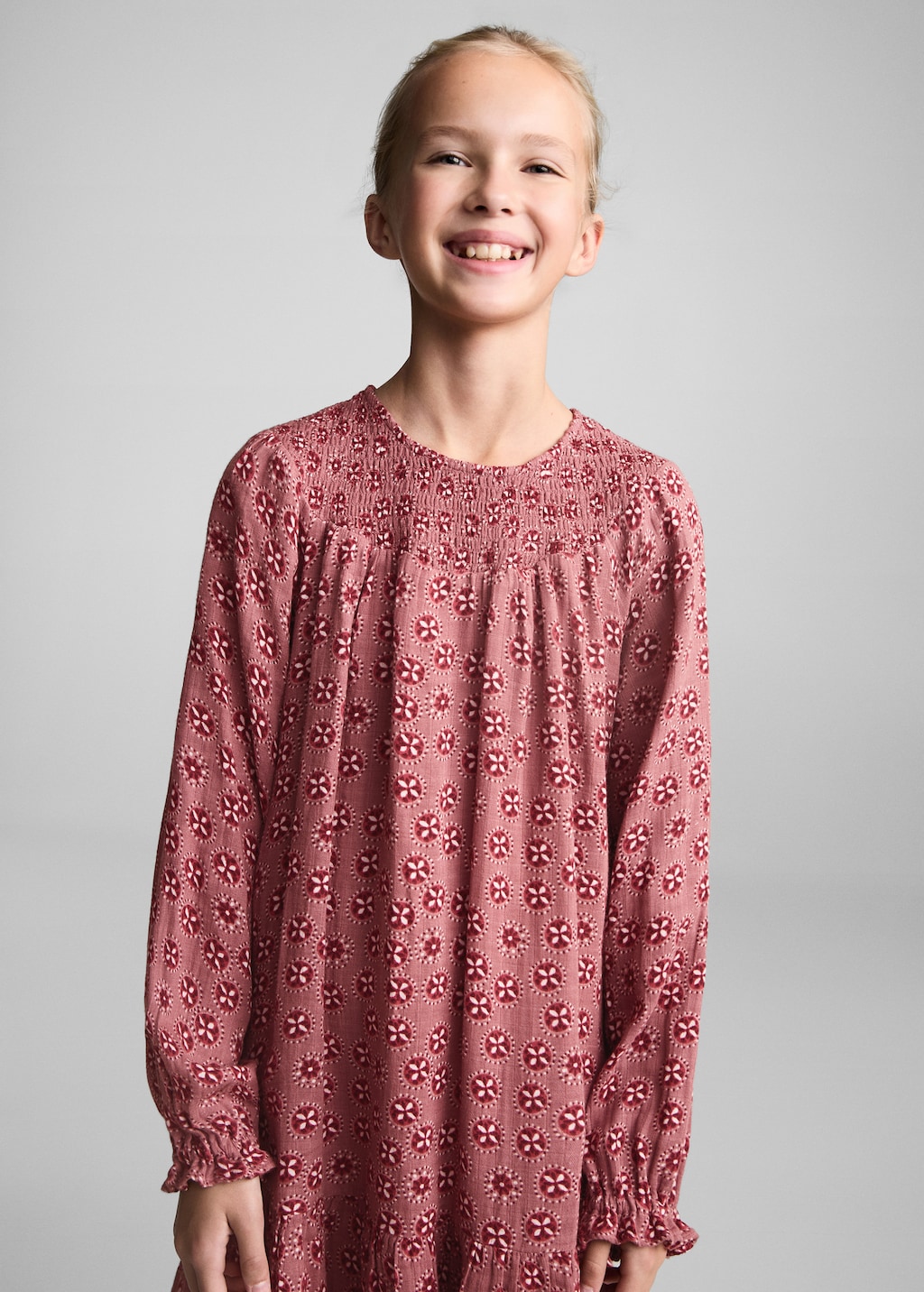 Flowers cotton dress Kids MANGO Bahrain