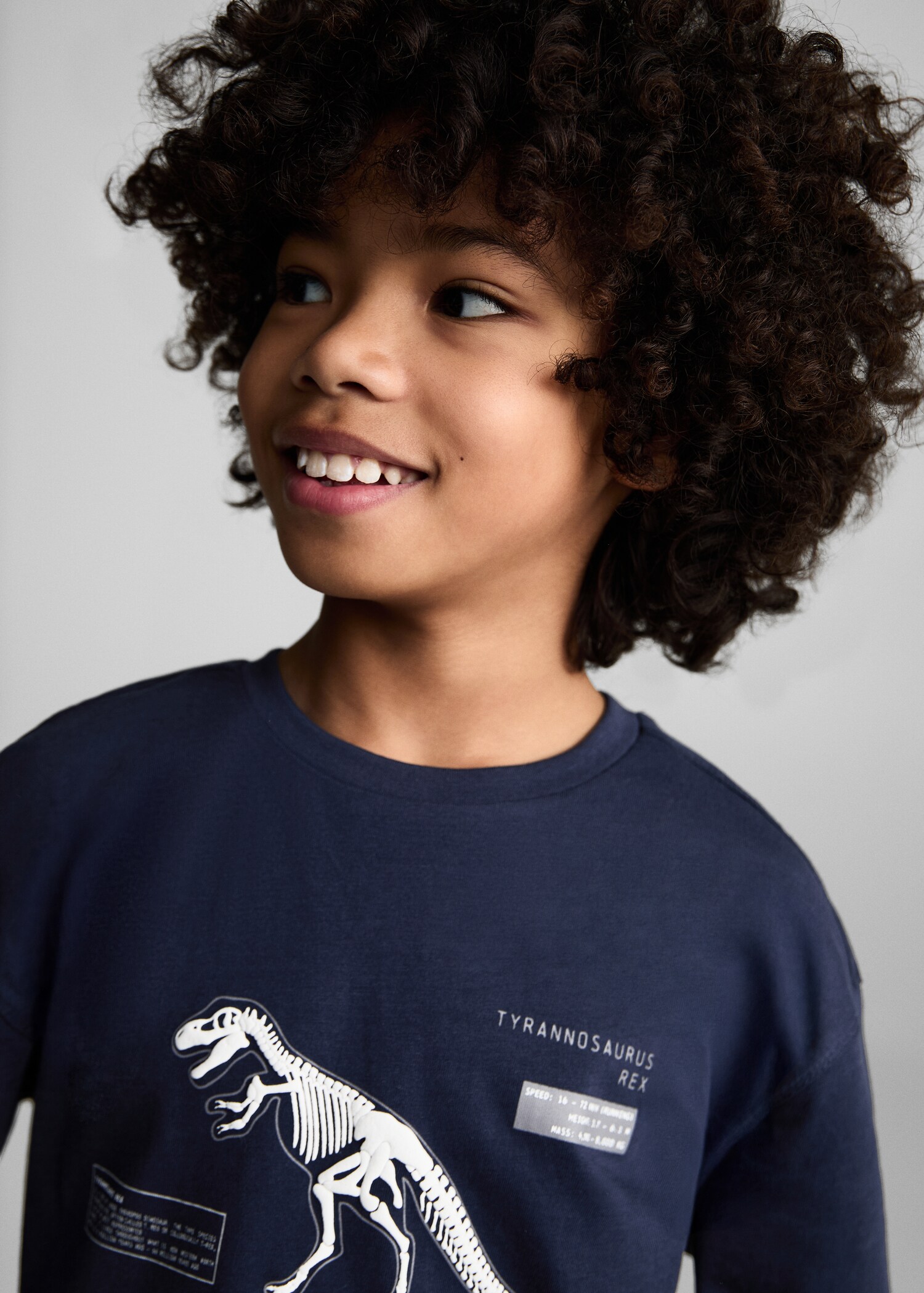 Camiseta estampado dinosaurio - Detalle del artículo 1