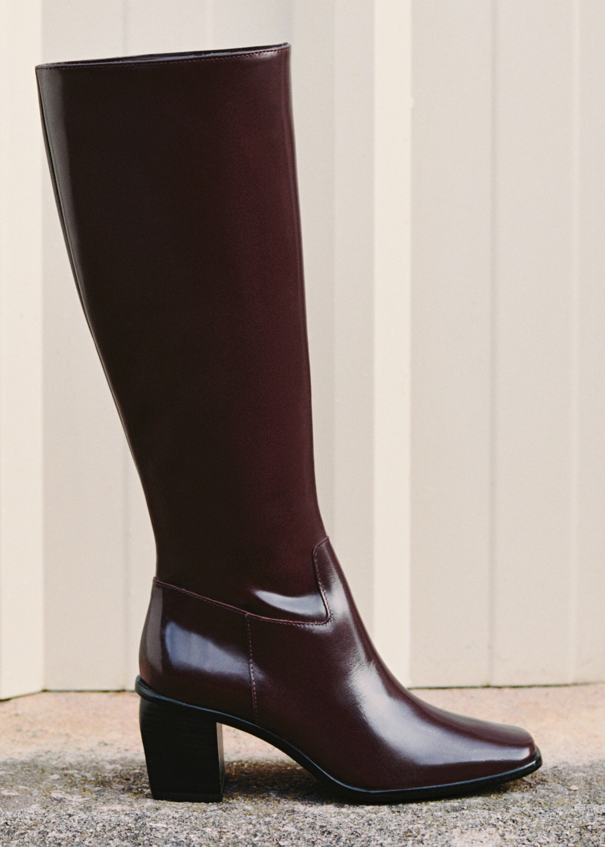 Bottes en cuir à fermeture éclair - Détail de l'article 6