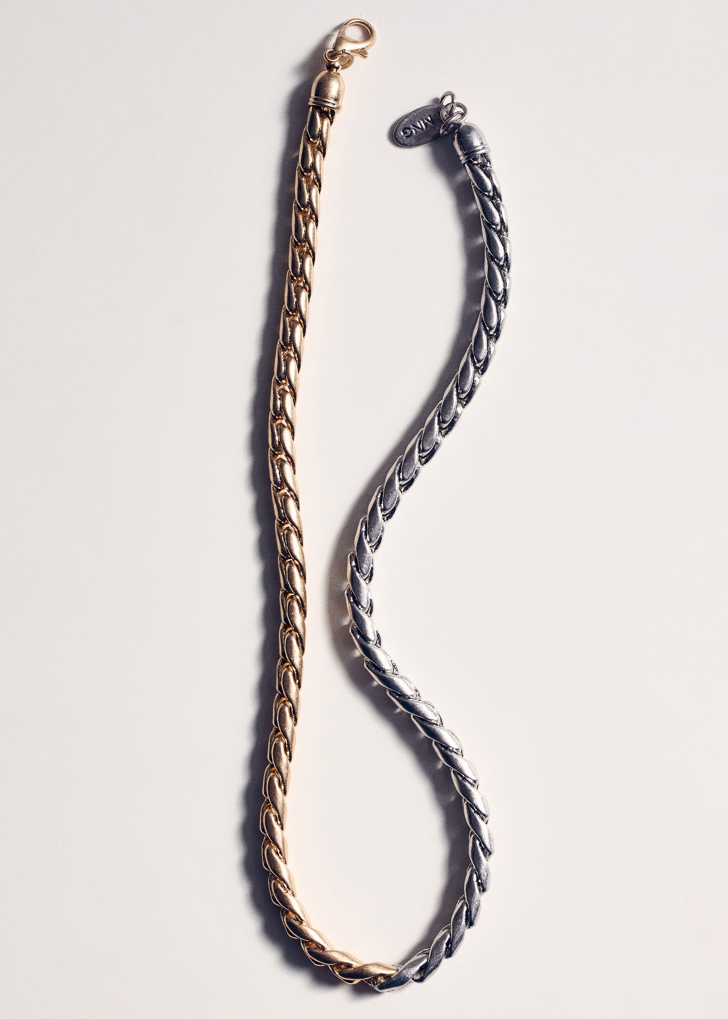 Collier chaîne bicolore - Détail de l'article 5