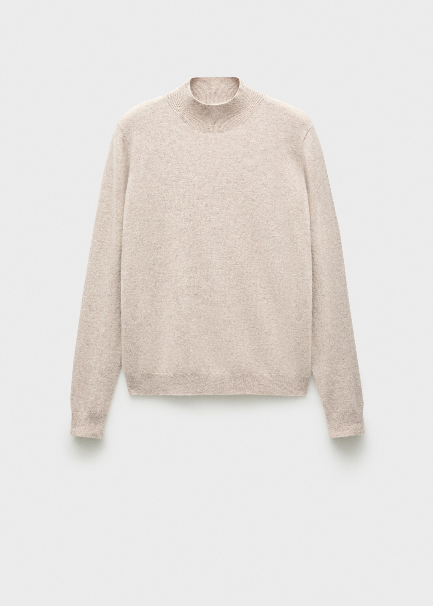 100% cashmere sweater with perkins neck - Article without model