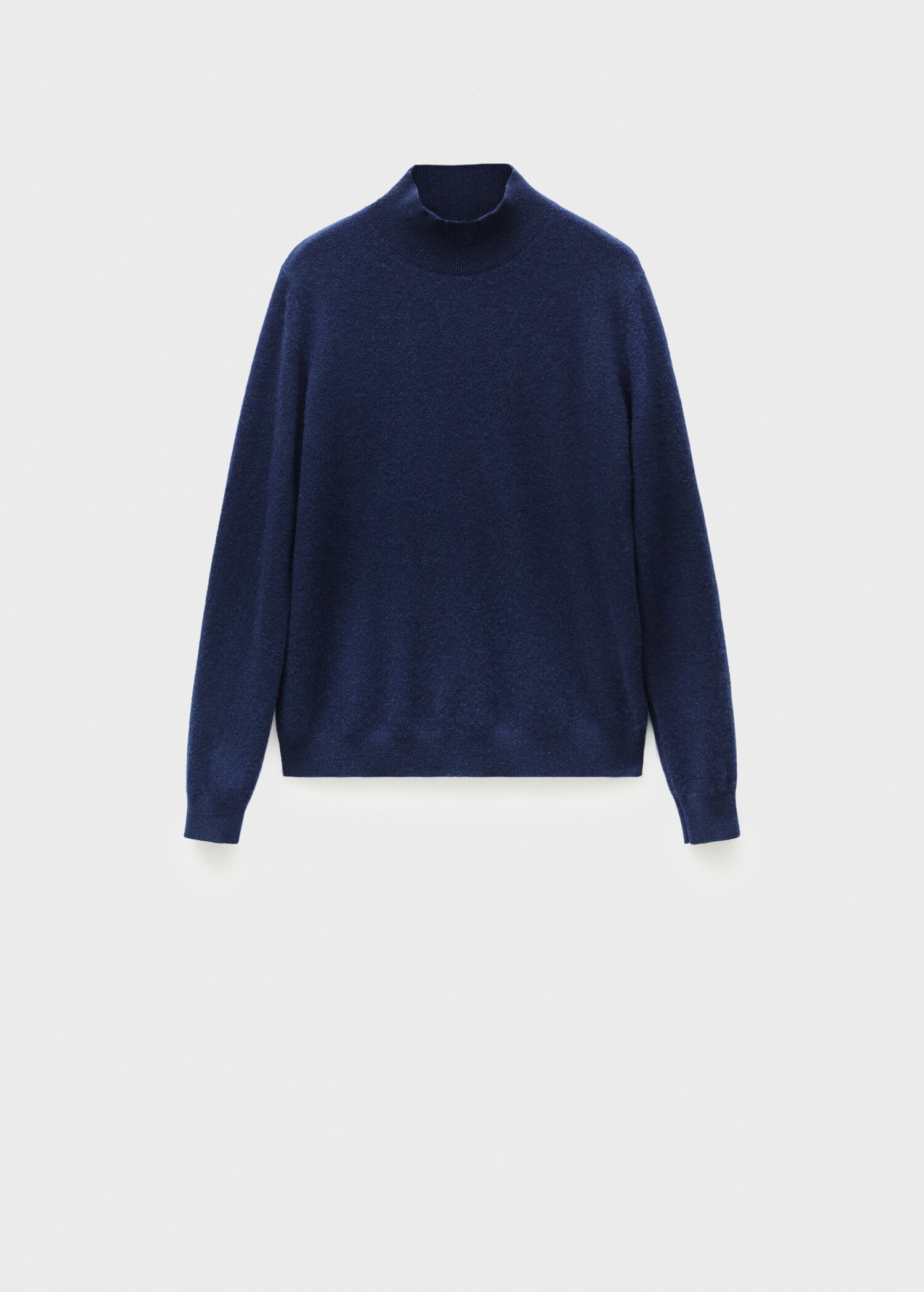 100% cashmere sweater with perkins neck - Article without model