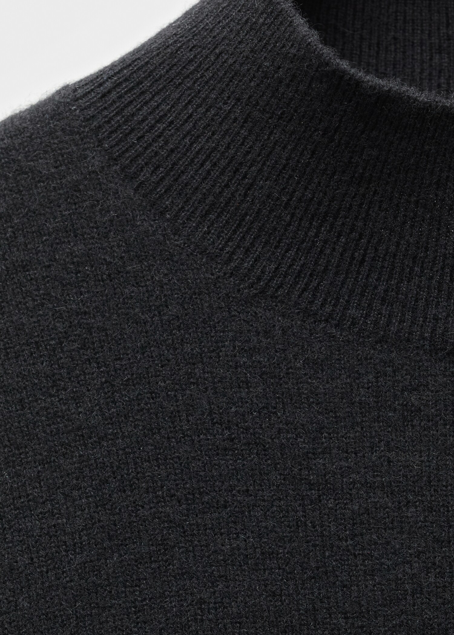 100% cashmere sweater with perkins neck - Details of the article 8