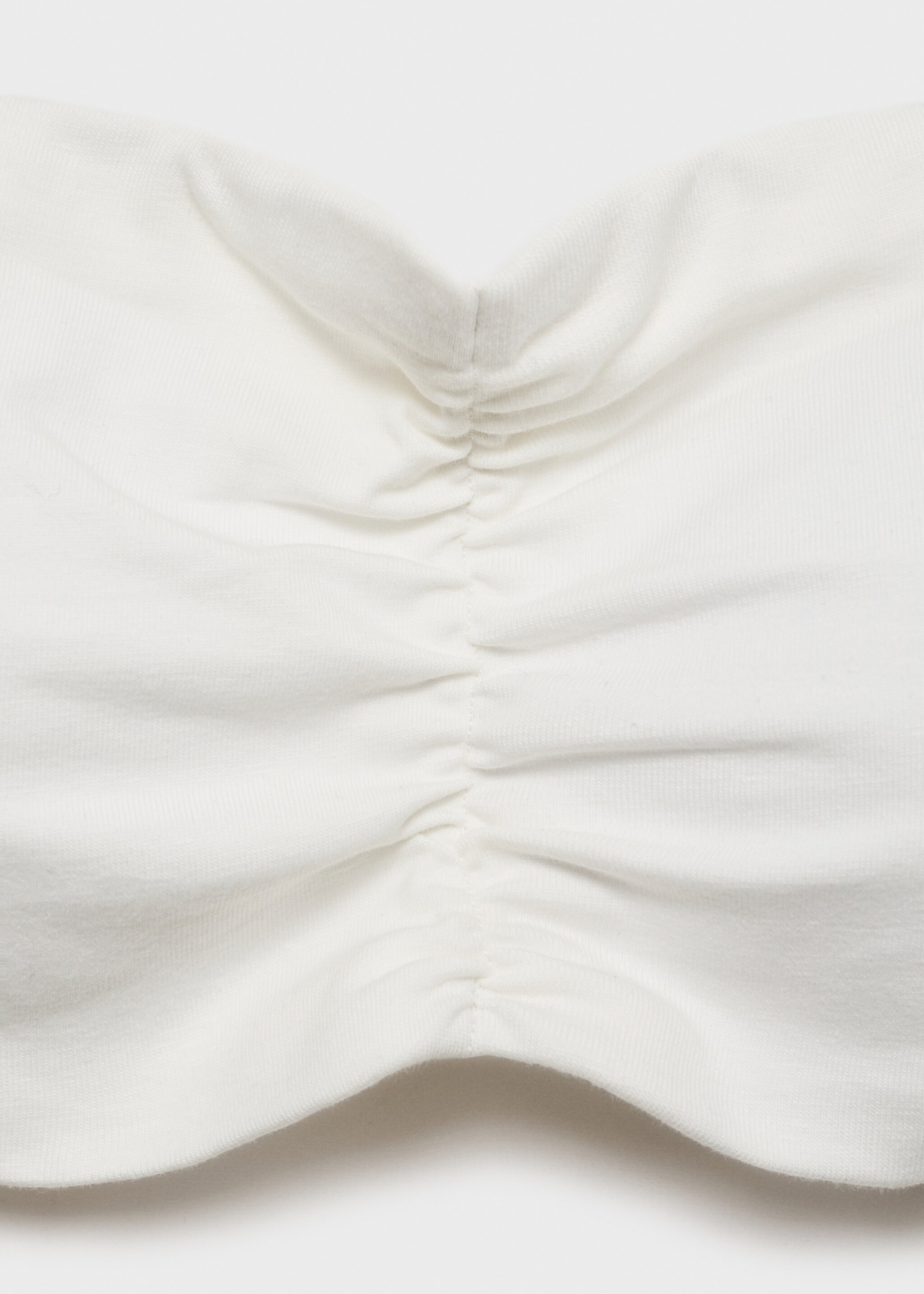 Ruched bandeau top - Details of the article 0