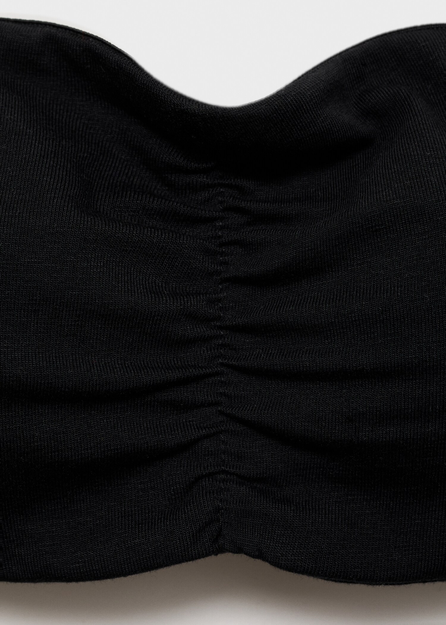 Ruched bandeau top - Details of the article 0