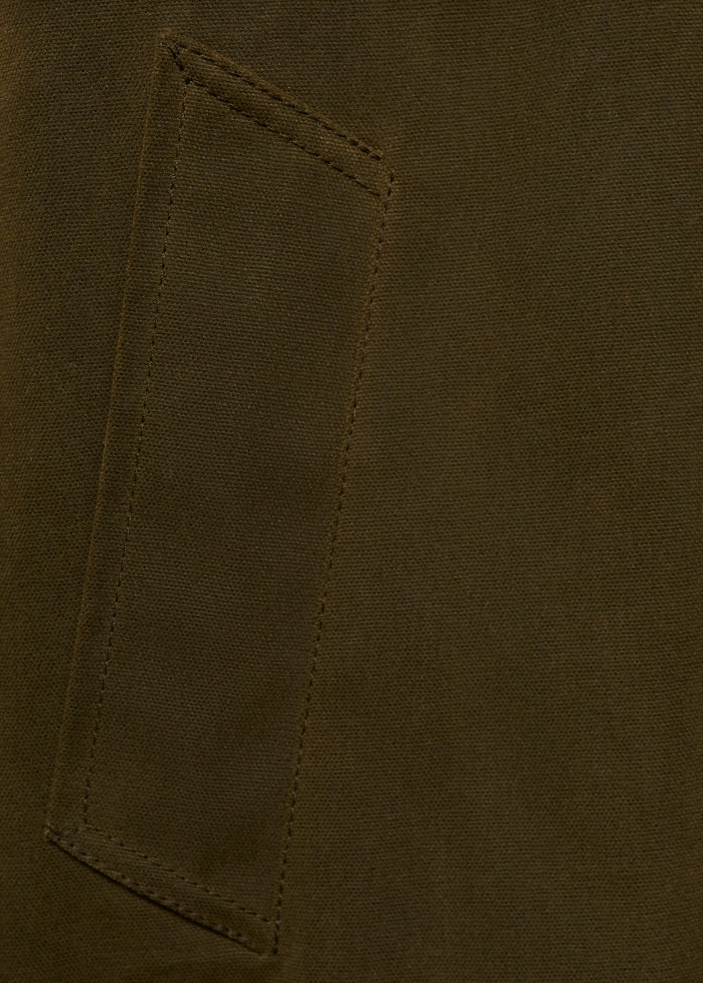 Mango Oversized parka with contrasting collar thumbnail