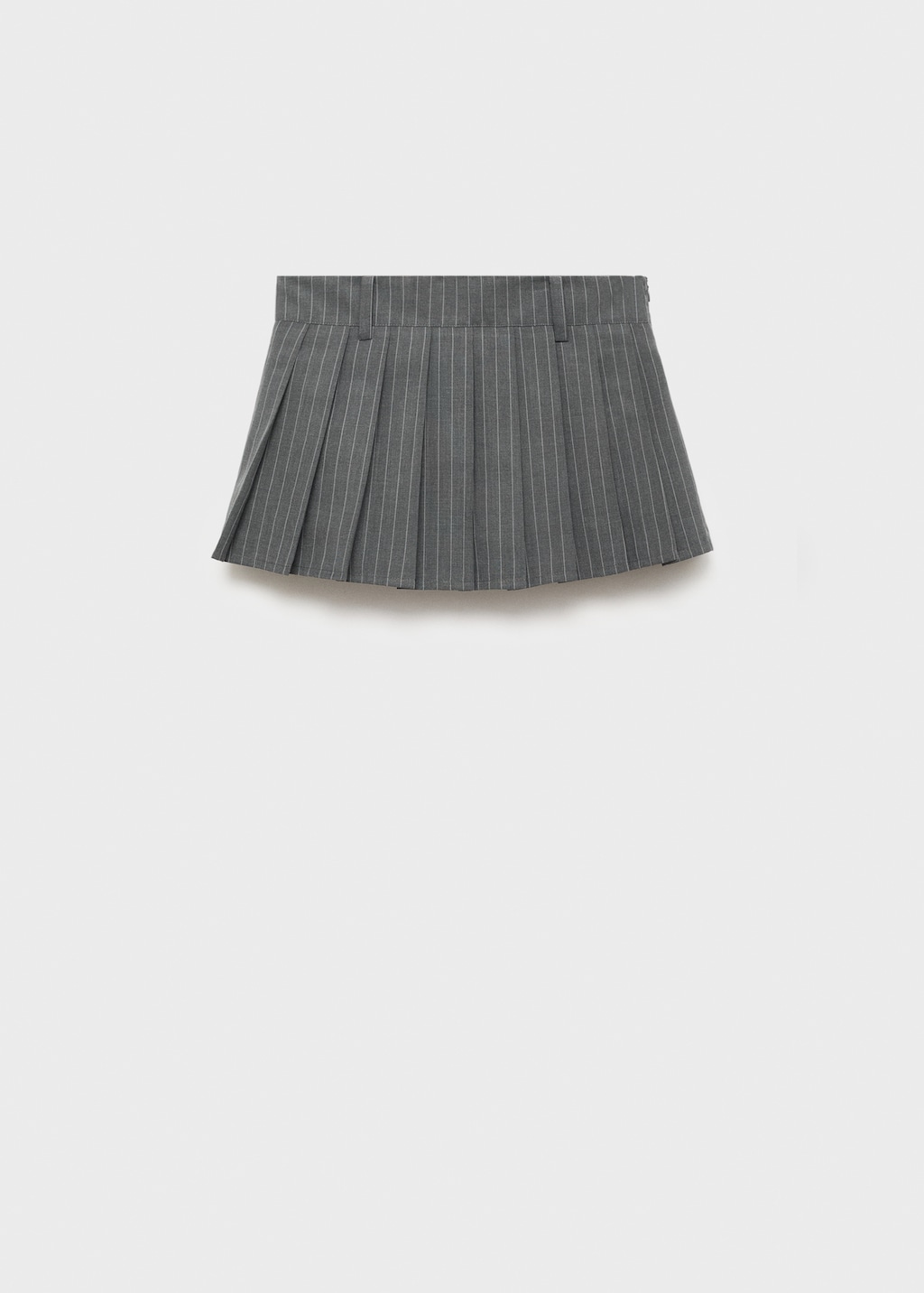 Jupe short plissee rayures tennis Femme MANGO Madagascar