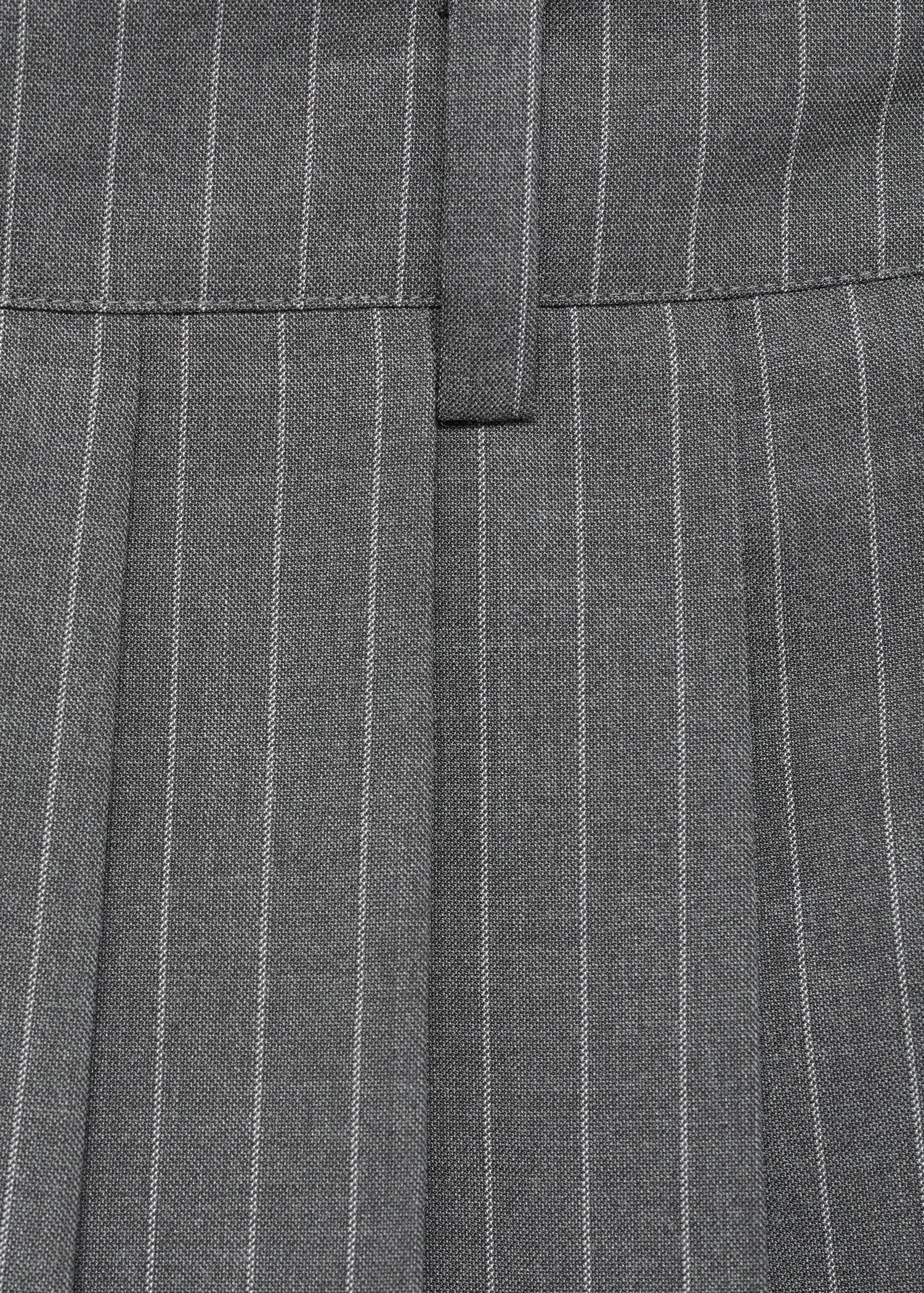 Skort with pinstripe pleats - Details of the article 8