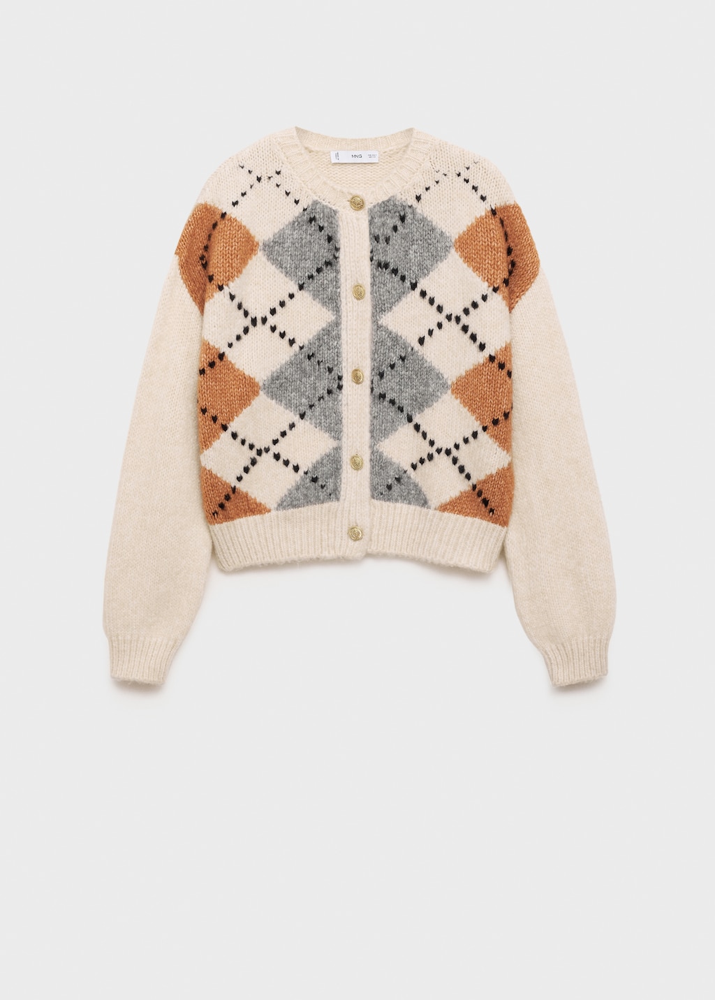 10日限定】Juemi Rhombus Pleated Cardigan Rhombus Pleated Cardigan