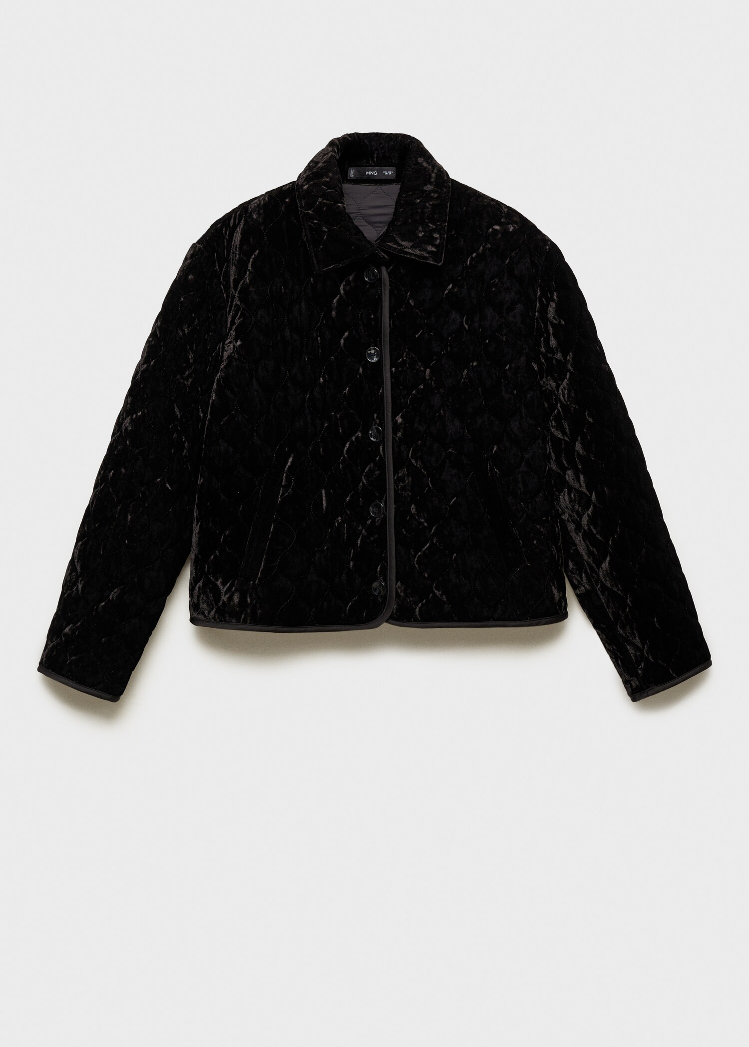 Chaqueta reversible acolchada terciopelo - Artículo sin modelo