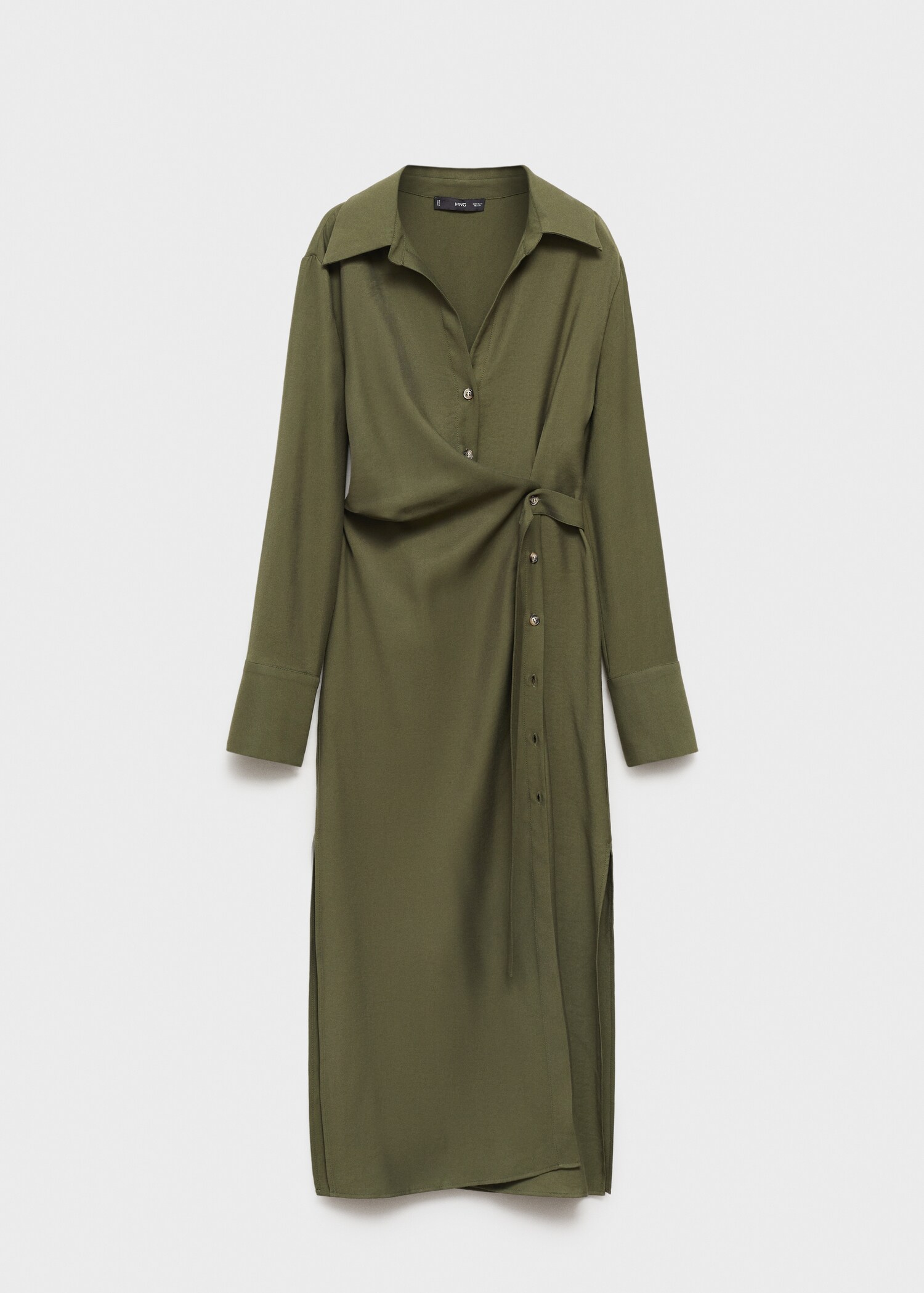 Wrap shirt dress - Article without model