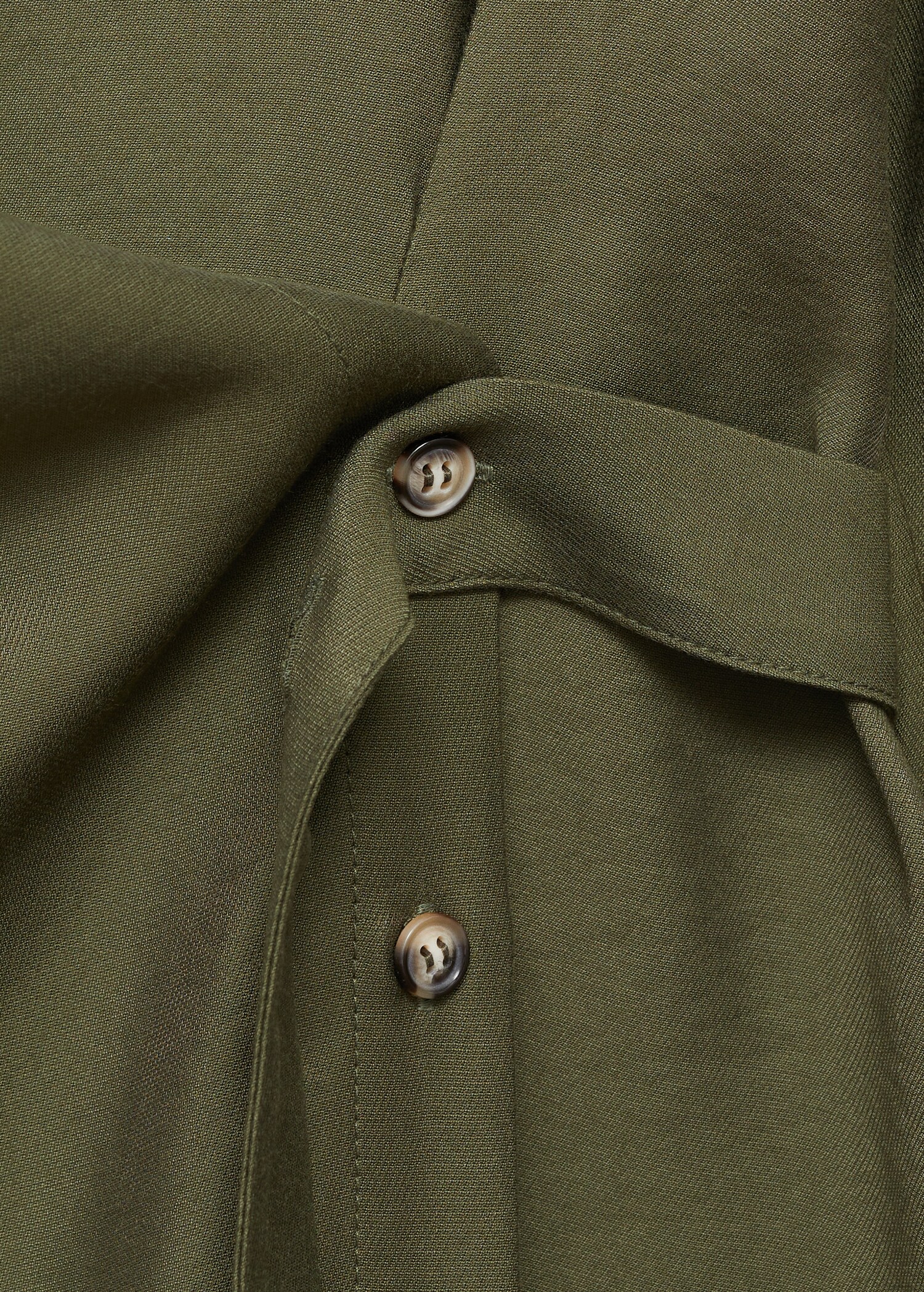 Wrap shirt dress - Details of the article 0