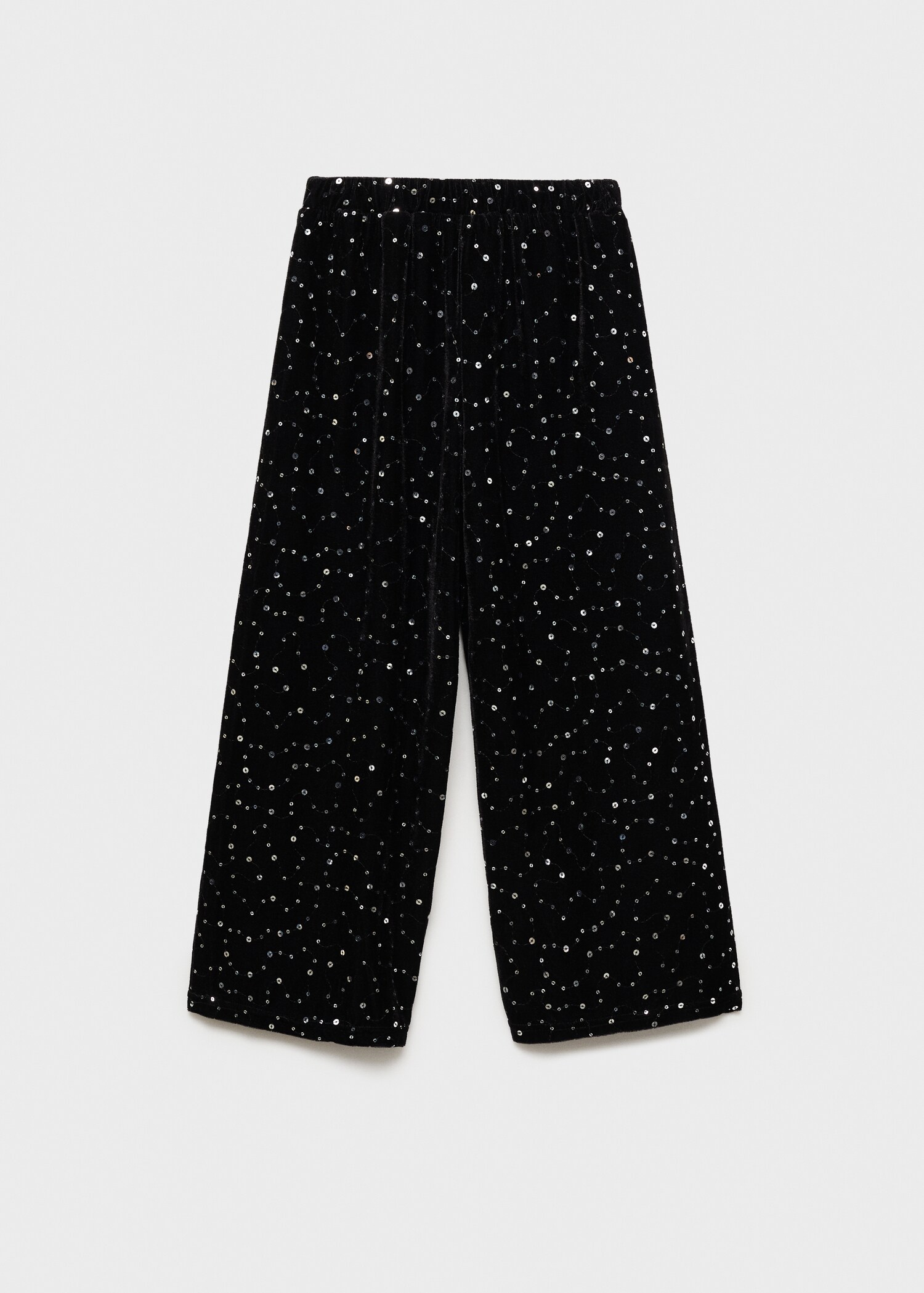 Pantalón terciopelo lentejuelas - Reverso del artículo